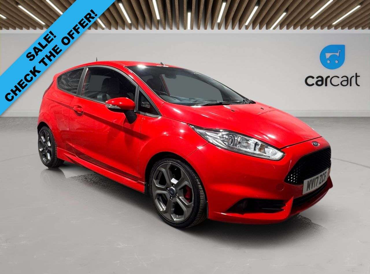 A 2017 FORD FIESTA 1.6T EcoBoost ST-2 Hatchback 3dr Petrol Manual Euro 6 (182 ps) (Rates start A 2017 FORD FIESTA 1.6T EcoBoost ST-2 Hatchback 3dr Petrol Manual Euro 6 (182 ps) (Rates start