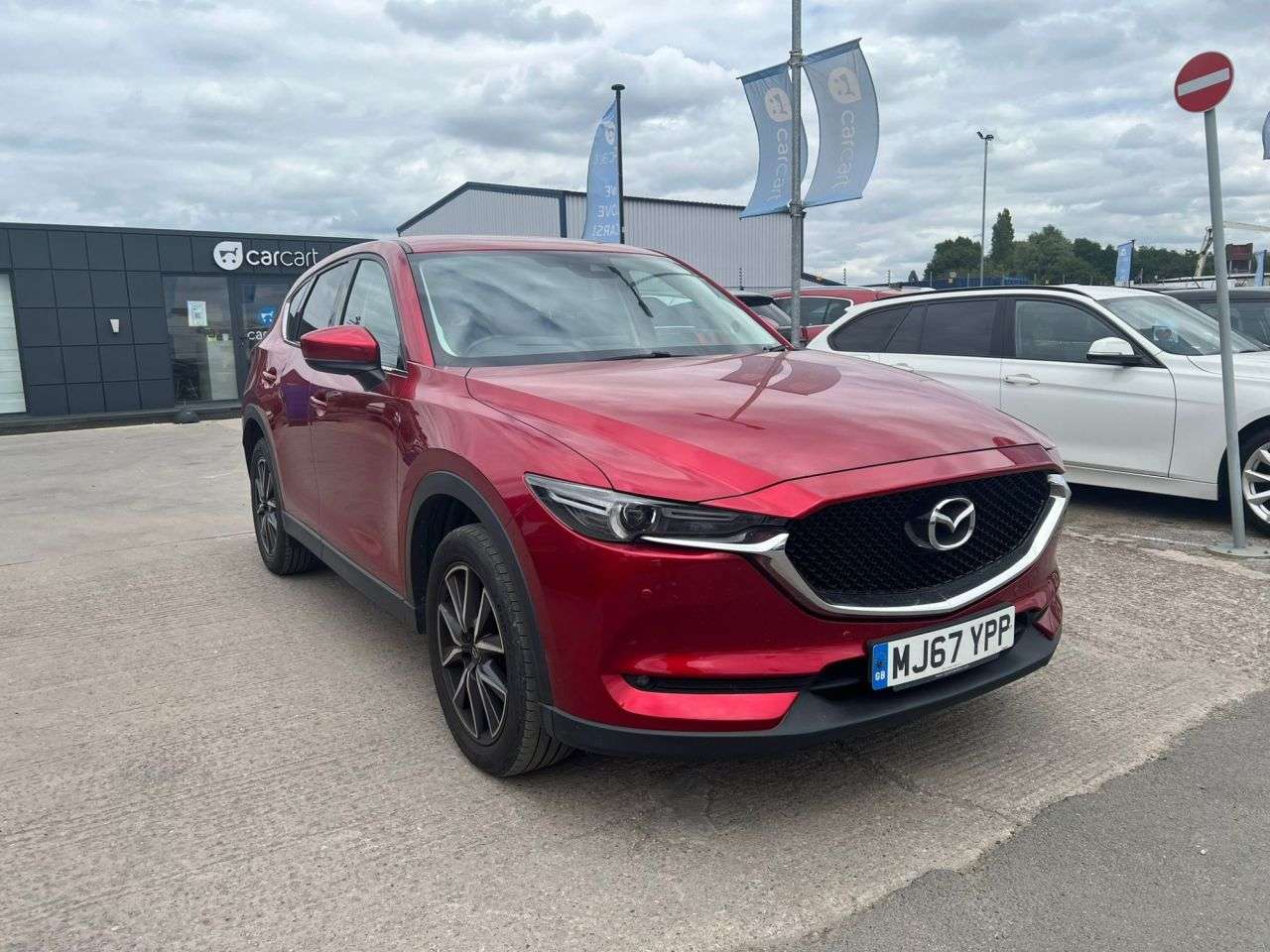A 2017 MAZDA CX-5 2.2 SKYACTIV-D Sport Nav SUV 5dr Diesel Auto Euro 6 (s/s) (150 ps) (Rates s A 2017 MAZDA CX-5 2.2 SKYACTIV-D Sport Nav SUV 5dr Diesel Auto Euro 6 (s/s) (150 ps) (Rates s