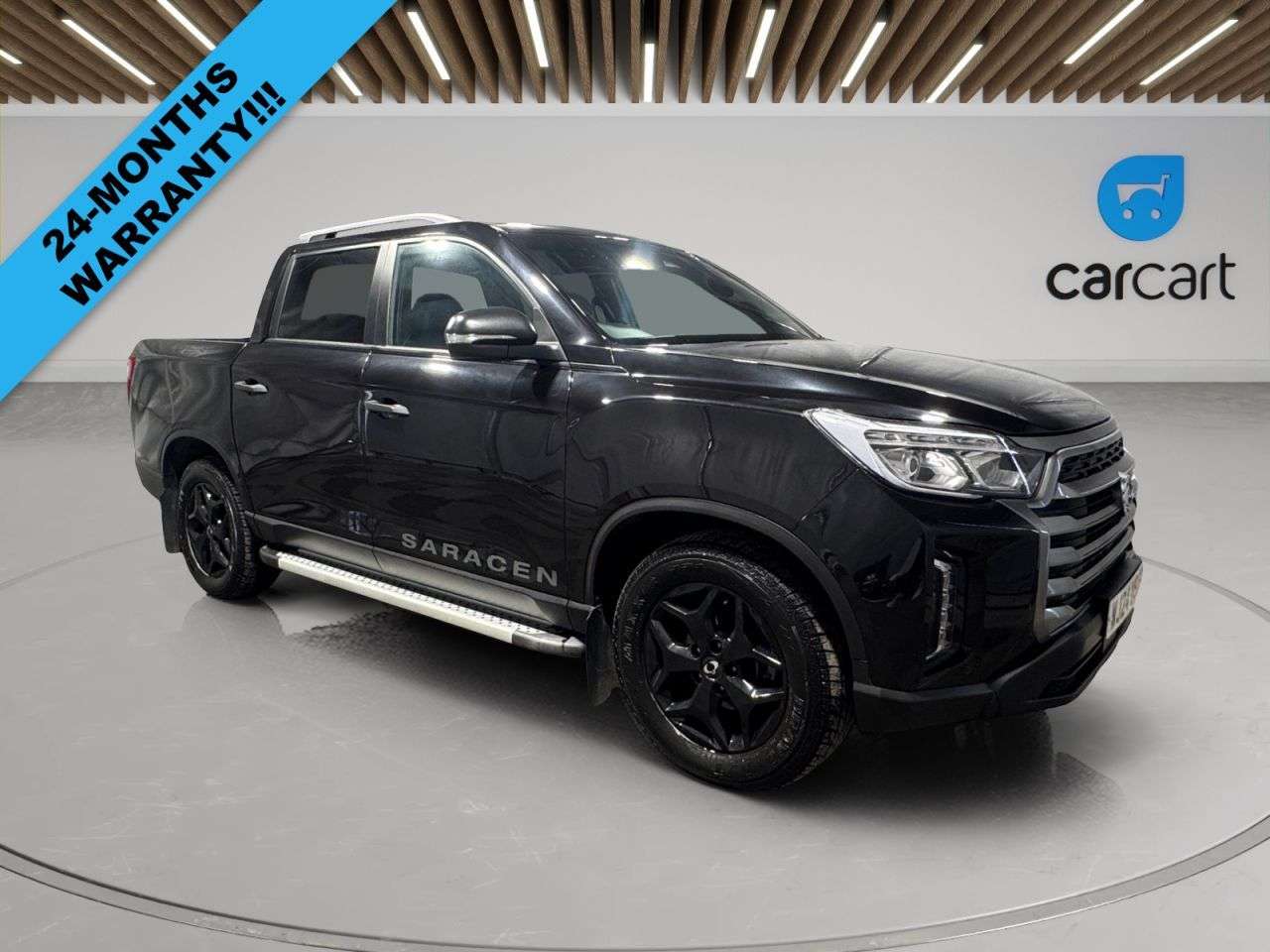 A 2024 KGM MUSSO 2.2D Saracen Pickup Double Cab 4dr Diesel Auto 4WD Euro 6 (202 ps) (Rates s A 2024 KGM MUSSO 2.2D Saracen Pickup Double Cab 4dr Diesel Auto 4WD Euro 6 (202 ps) (Rates s