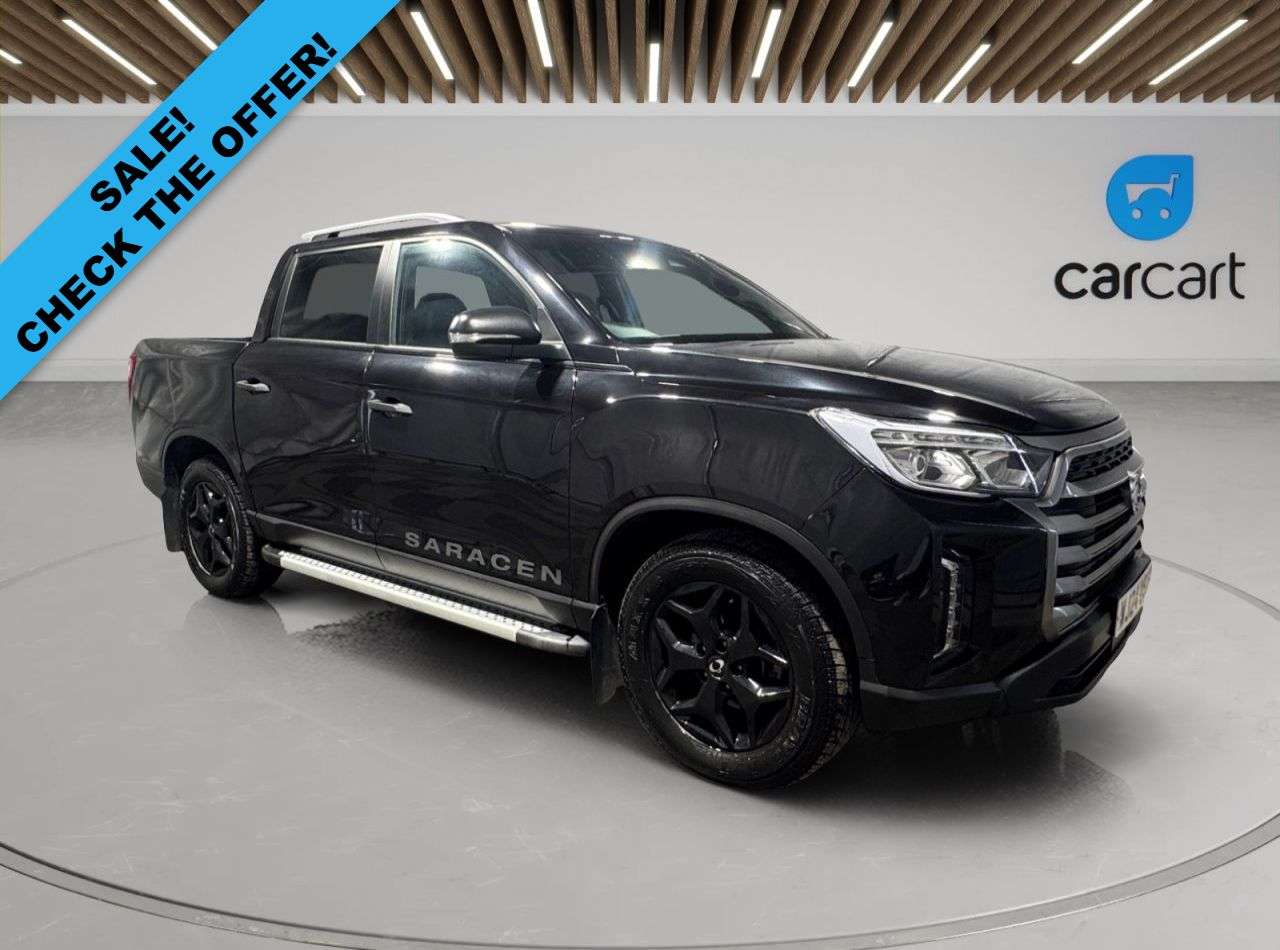 A 2024 KGM MUSSO 2.2D Saracen Pickup Double Cab 4dr Diesel Auto 4WD Euro 6 (202 ps) (Rates s A 2024 KGM MUSSO 2.2D Saracen Pickup Double Cab 4dr Diesel Auto 4WD Euro 6 (202 ps) (Rates s