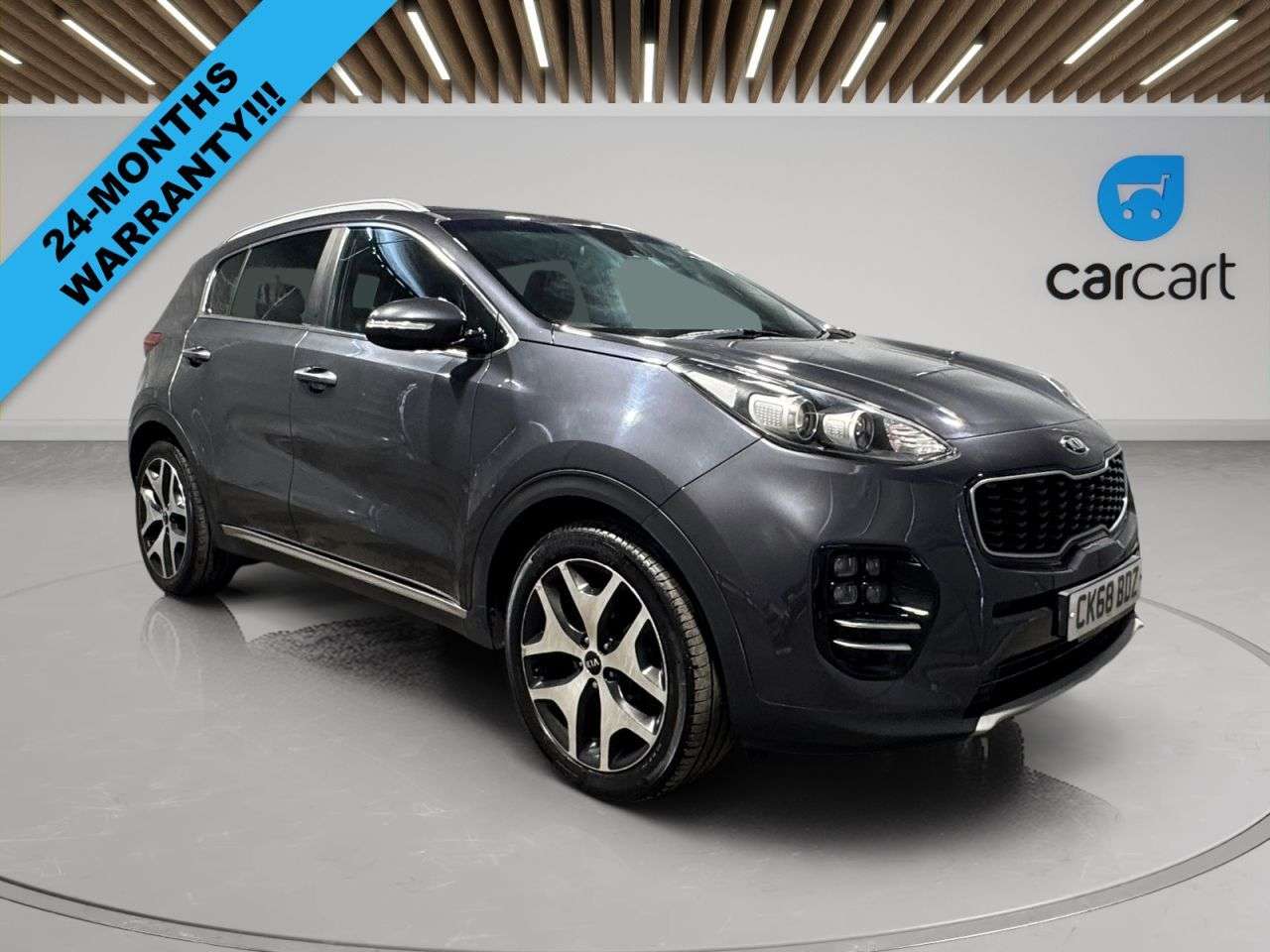 A 2018 KIA SPORTAGE 1.7 CRDi GT-Line SUV 5dr Diesel Manual Euro 6 (s/s) (114 bhp) (Rates starti A 2018 KIA SPORTAGE 1.7 CRDi GT-Line SUV 5dr Diesel Manual Euro 6 (s/s) (114 bhp) (Rates starti