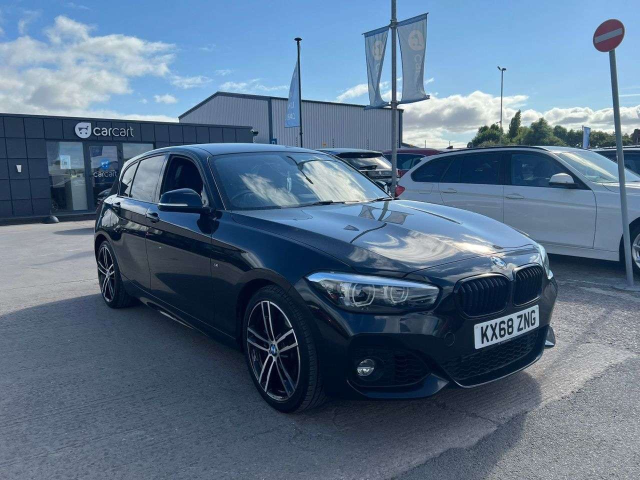 A 2018 BMW 1 SERIES 1.5 118i GPF M Sport Shadow Edition Hatchback 5dr Petrol Manual Euro 6 (s/s A 2018 BMW 1 SERIES 1.5 118i GPF M Sport Shadow Edition Hatchback 5dr Petrol Manual Euro 6 (s/s