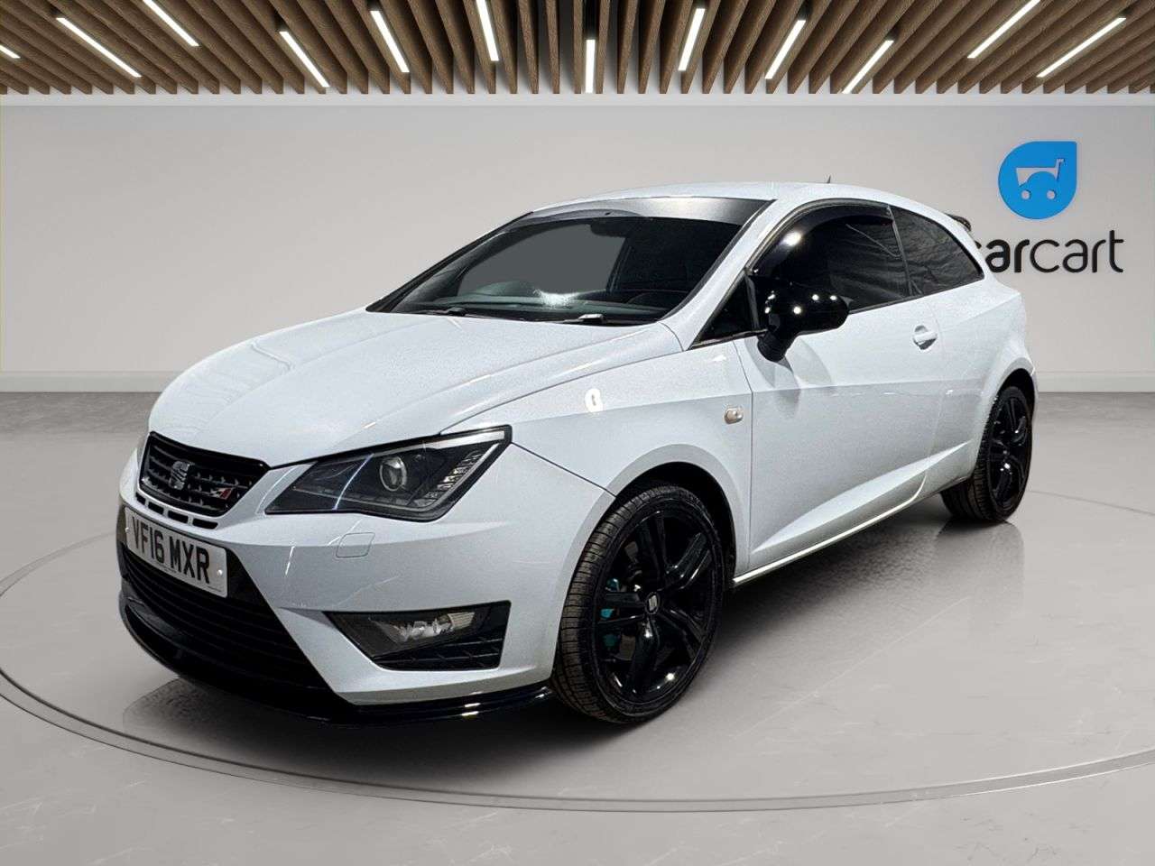 A 2016 SEAT IBIZA 1.8 TSI Cupra Black Sport Coupe 3dr Petrol Manual Euro 6 (s/s) (192 ps) (Ra A 2016 SEAT IBIZA 1.8 TSI Cupra Black Sport Coupe 3dr Petrol Manual Euro 6 (s/s) (192 ps) (Ra