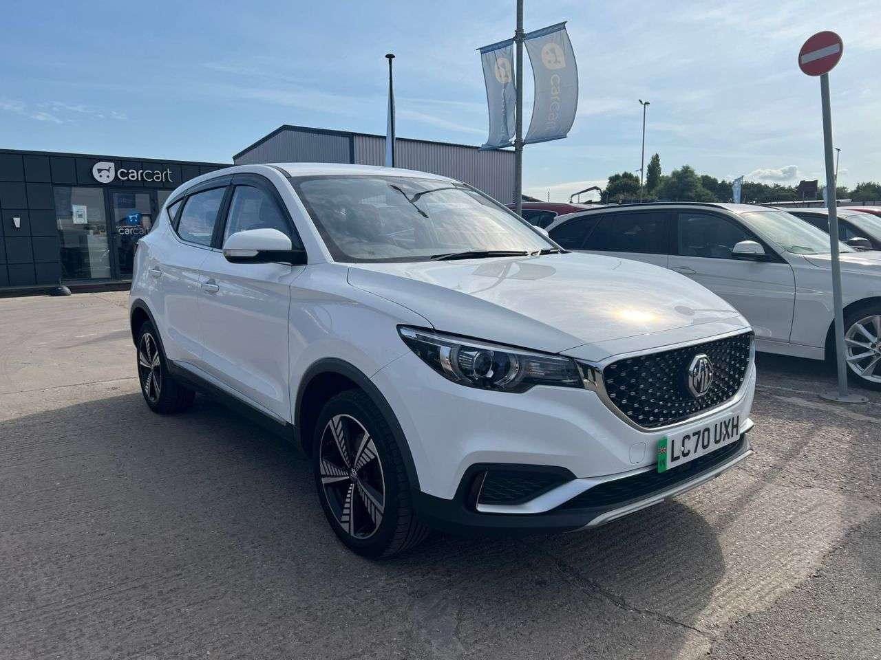 A 2020 MG MG ZS 44.5kWh Excite SUV 5dr Electric Auto (143 ps) (Rates starting as low as 11. A 2020 MG MG ZS 44.5kWh Excite SUV 5dr Electric Auto (143 ps) (Rates starting as low as 11.