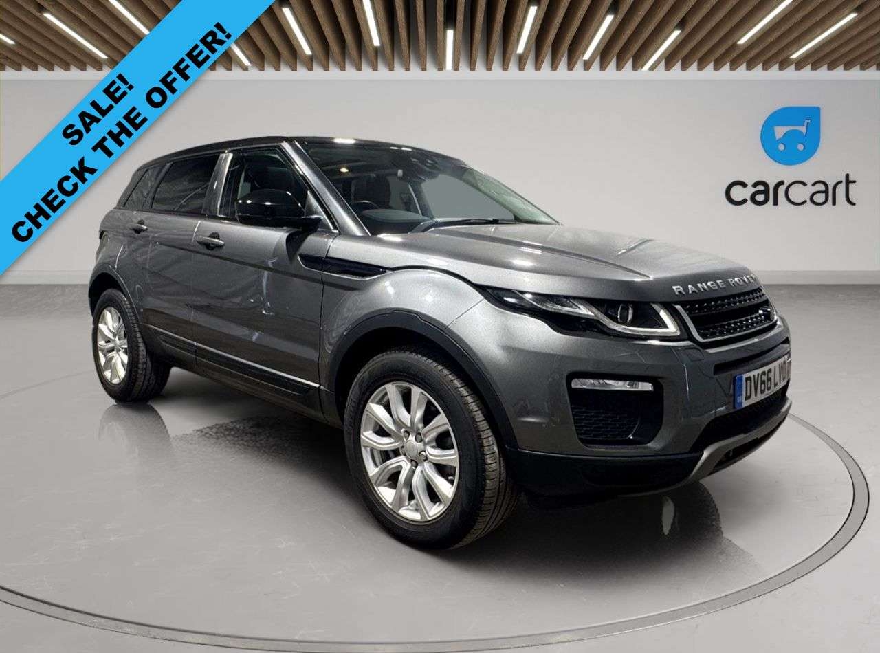 A 2016 LAND ROVER RANGE ROVER EVOQUE 2.0 TD4 SE Tech SUV 5dr Diesel Auto 4WD Euro 6 (s/s) (180 ps) (Rates starti A 2016 LAND ROVER RANGE ROVER EVOQUE 2.0 TD4 SE Tech SUV 5dr Diesel Auto 4WD Euro 6 (s/s) (180 ps) (Rates starti