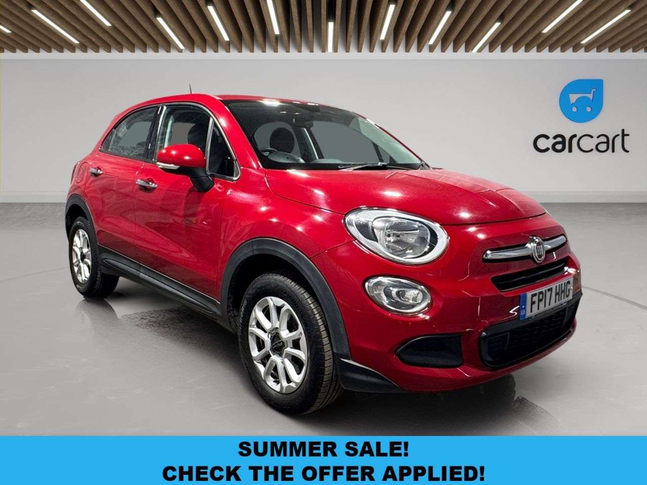 A 2017 FIAT 500X 1.6 E-Torq Pop SUV 5dr Petrol Manual Euro 6 (110 ps) (Rates starting as low A 2017 FIAT 500X 1.6 E-Torq Pop SUV 5dr Petrol Manual Euro 6 (110 ps) (Rates starting as low