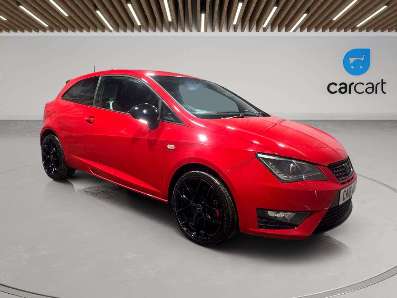 A 2016 SEAT IBIZA 1.8 TSI Cupra Black Sport Coupe 3dr Petrol Manual Euro 6 (s/s) (192 ps) (Ra A 2016 SEAT IBIZA 1.8 TSI Cupra Black Sport Coupe 3dr Petrol Manual Euro 6 (s/s) (192 ps) (Ra
