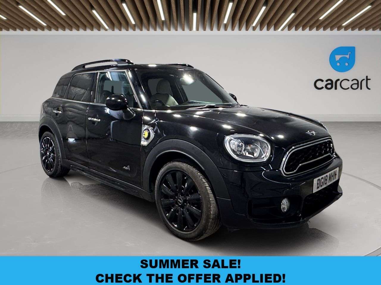 A 2018 MINI COUNTRYMAN 1.5 7.6kWh Cooper SE SUV 5dr Petrol Plug-in Hybrid Auto ALL4 Euro 6 (s/s) ( A 2018 MINI COUNTRYMAN 1.5 7.6kWh Cooper SE SUV 5dr Petrol Plug-in Hybrid Auto ALL4 Euro 6 (s/s) (