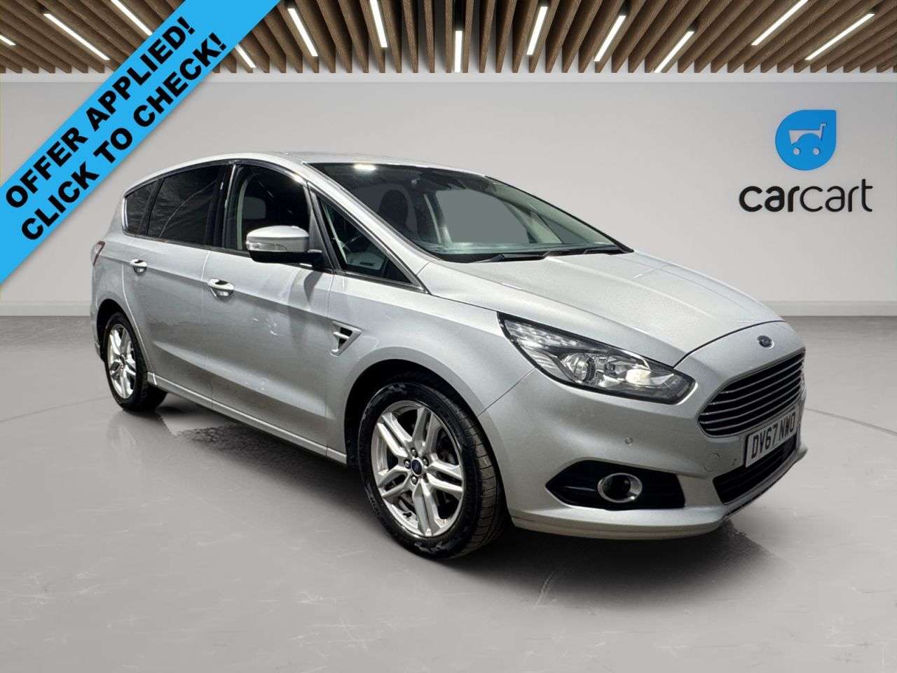 A 2017 FORD S-MAX 2.0 TDCi Titanium MPV 5dr Diesel Manual Euro 6 (s/s) (180 ps) (Rates starti A 2017 FORD S-MAX 2.0 TDCi Titanium MPV 5dr Diesel Manual Euro 6 (s/s) (180 ps) (Rates starti
