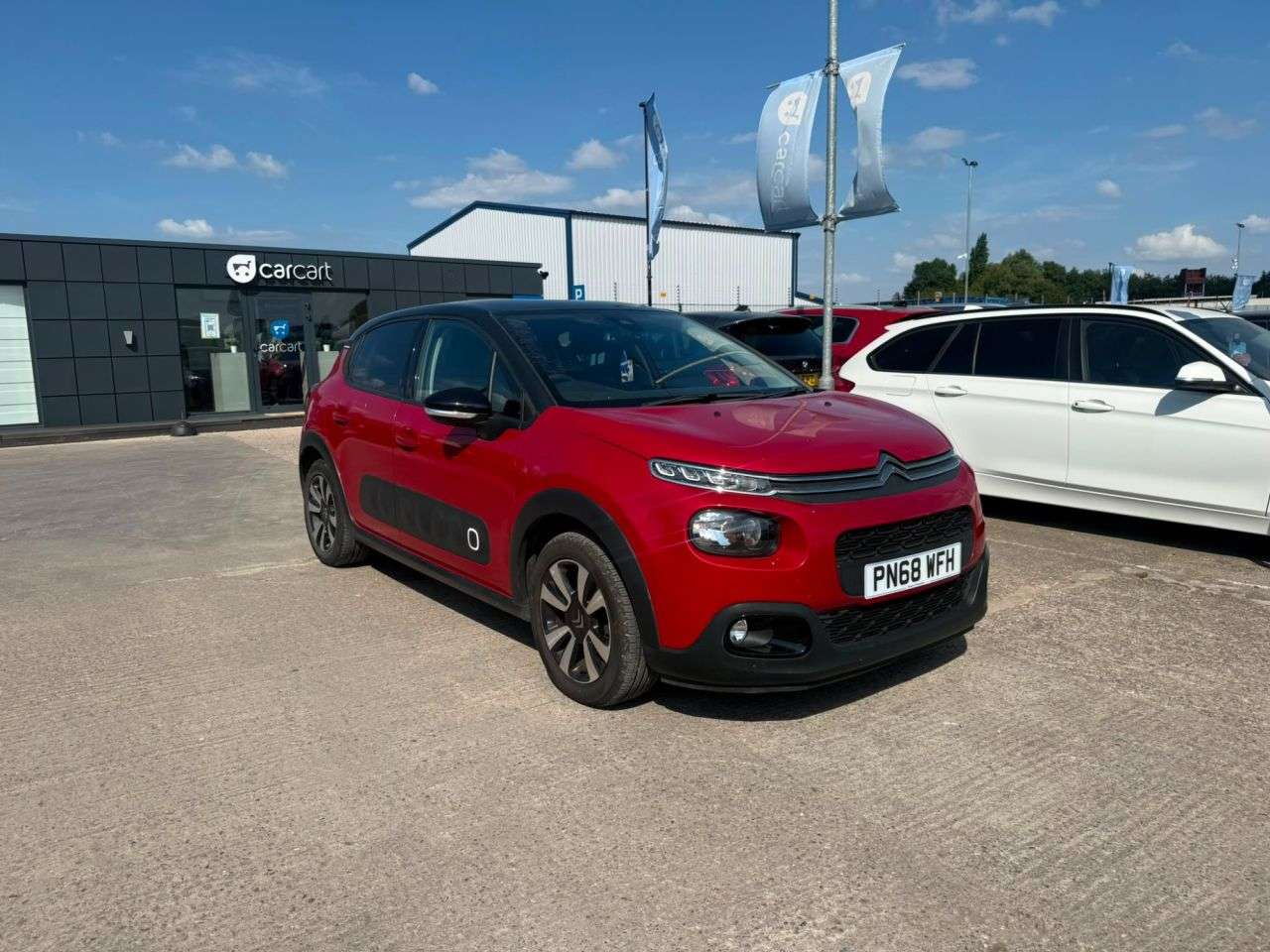 A 2018 CITROEN C3 1.2 PureTech GPF Flair Hatchback 5dr Petrol EAT6 Euro 6 (s/s) (110 ps) (Rat A 2018 CITROEN C3 1.2 PureTech GPF Flair Hatchback 5dr Petrol EAT6 Euro 6 (s/s) (110 ps) (Rat