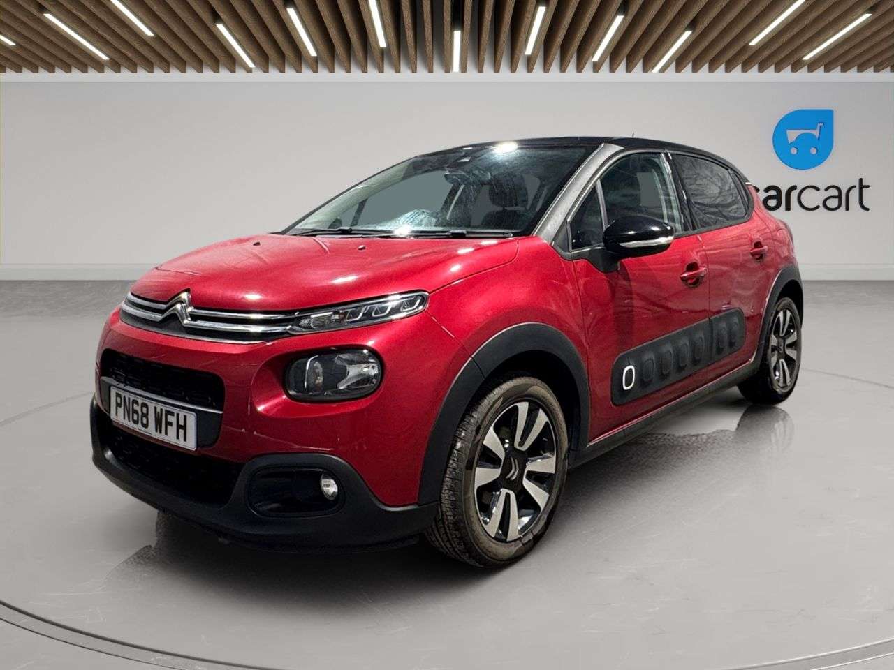 A 2018 CITROEN C3 1.2 PureTech GPF Flair Hatchback 5dr Petrol EAT6 Euro 6 (s/s) (110 ps) (Rat A 2018 CITROEN C3 1.2 PureTech GPF Flair Hatchback 5dr Petrol EAT6 Euro 6 (s/s) (110 ps) (Rat