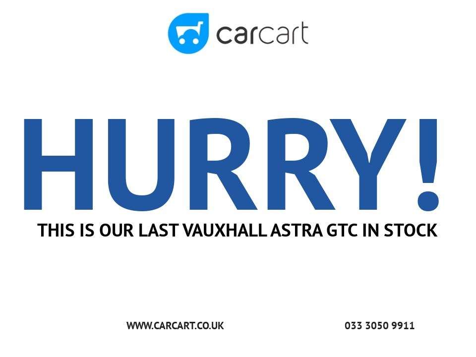 2017 VAUXHALL ASTRA GTC 2017 VAUXHALL ASTRA GTC