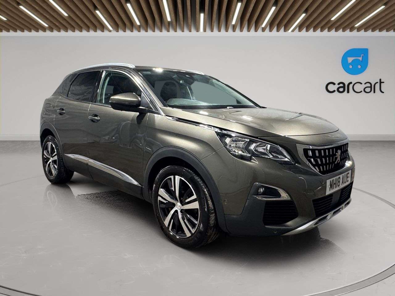 A 2018 PEUGEOT 3008 1.6 THP Allure SUV 5dr Petrol EAT Euro 6 (s/s) (165 ps) (Rates starting as A 2018 PEUGEOT 3008 1.6 THP Allure SUV 5dr Petrol EAT Euro 6 (s/s) (165 ps) (Rates starting as