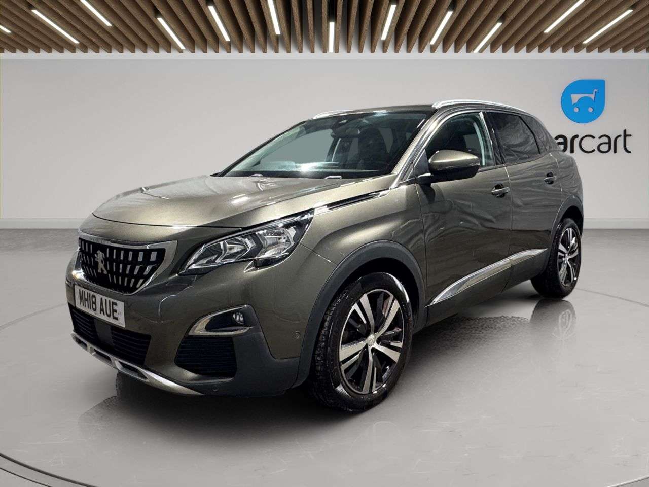A 2018 PEUGEOT 3008 1.6 THP Allure SUV 5dr Petrol EAT Euro 6 (s/s) (165 ps) (Rates starting as A 2018 PEUGEOT 3008 1.6 THP Allure SUV 5dr Petrol EAT Euro 6 (s/s) (165 ps) (Rates starting as