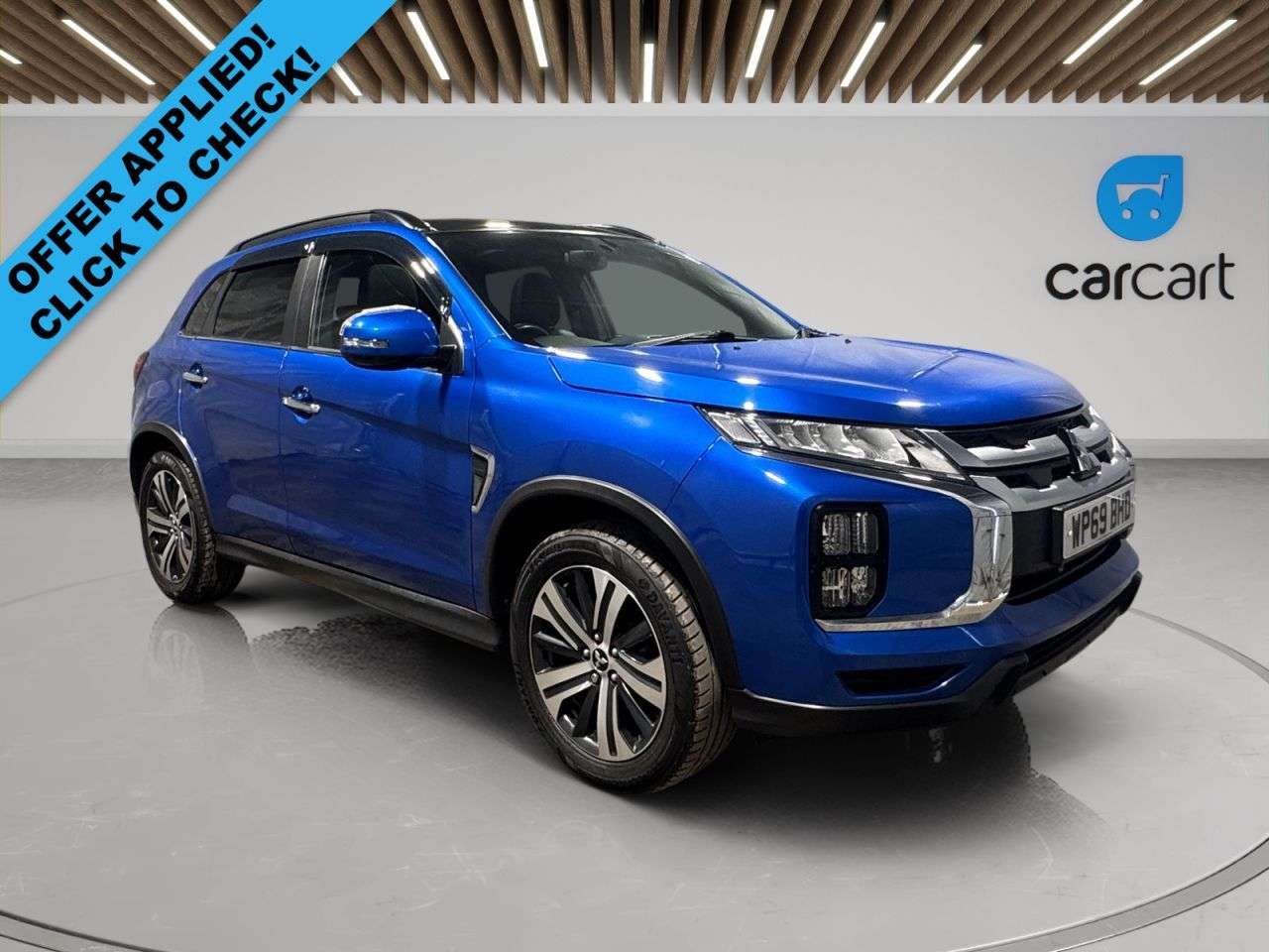 A 2019 MITSUBISHI ASX 2.0 MIVEC Exceed SUV 5dr Petrol CVT Euro 6 (s/s) (150 ps) (Rates starting a A 2019 MITSUBISHI ASX 2.0 MIVEC Exceed SUV 5dr Petrol CVT Euro 6 (s/s) (150 ps) (Rates starting a