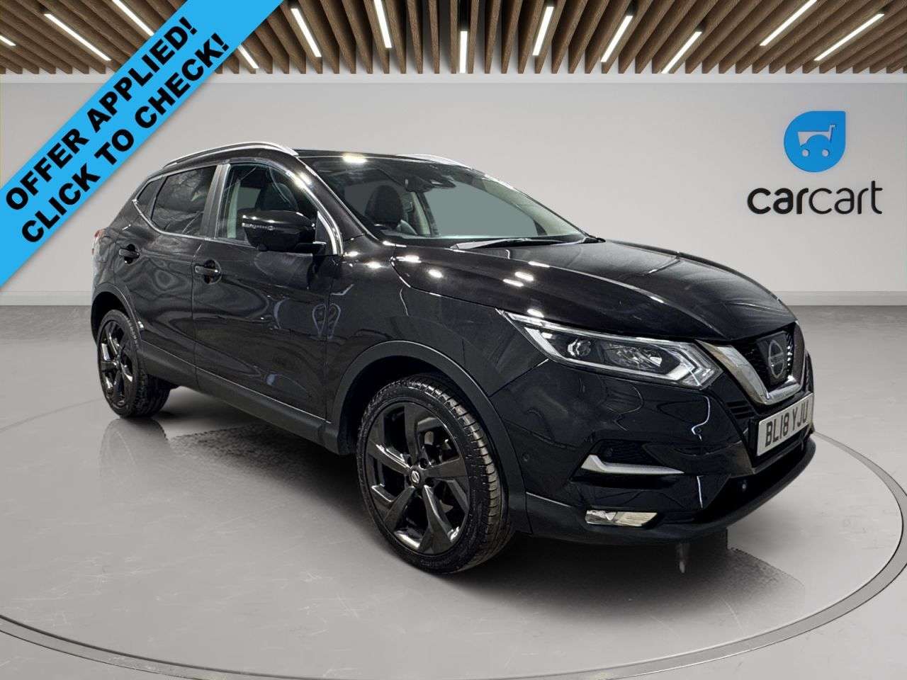 A 2018 NISSAN QASHQAI 1.5 dCi Tekna SUV 5dr Diesel Manual Euro 6 (s/s) (110 ps) (Rates starting a A 2018 NISSAN QASHQAI 1.5 dCi Tekna SUV 5dr Diesel Manual Euro 6 (s/s) (110 ps) (Rates starting a