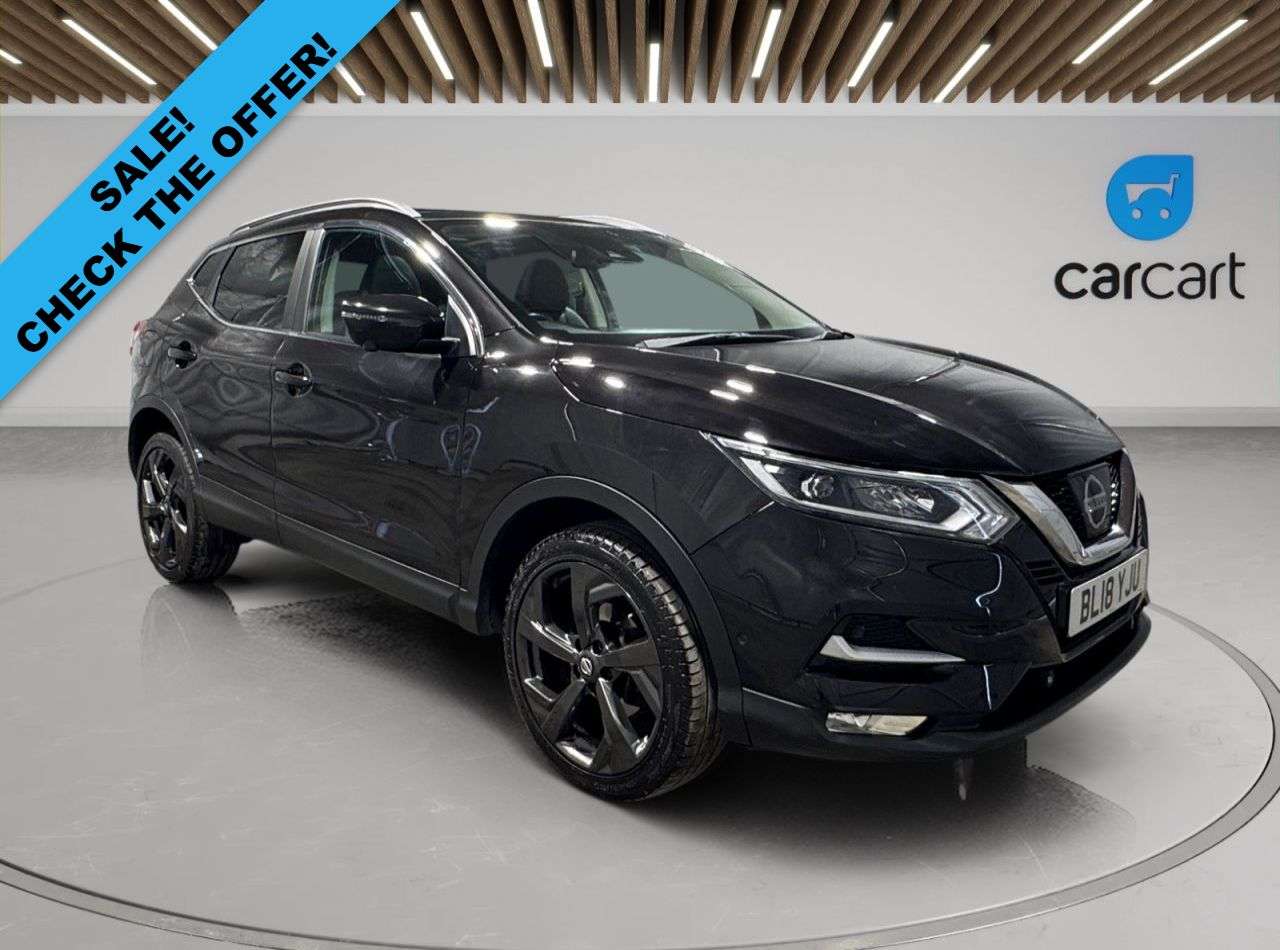 A 2018 NISSAN QASHQAI 1.5 dCi Tekna SUV 5dr Diesel Manual Euro 6 (s/s) (110 ps) (Rates starting a A 2018 NISSAN QASHQAI 1.5 dCi Tekna SUV 5dr Diesel Manual Euro 6 (s/s) (110 ps) (Rates starting a