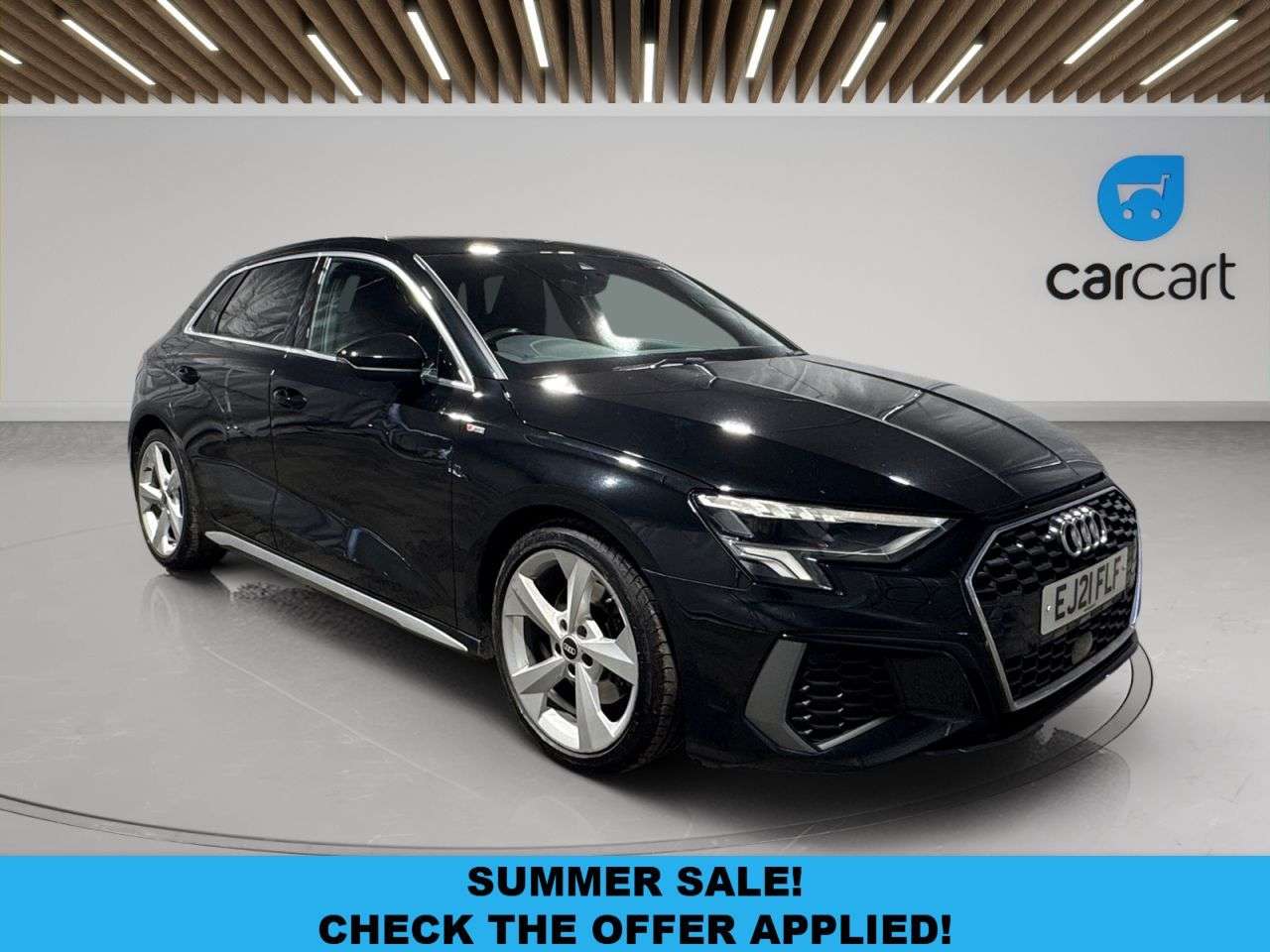 A 2021 AUDI A3 1.5 TFSI 35 S line Sportback 5dr Petrol S Tronic Euro 6 (s/s) (150 ps) (Rat A 2021 AUDI A3 1.5 TFSI 35 S line Sportback 5dr Petrol S Tronic Euro 6 (s/s) (150 ps) (Rat