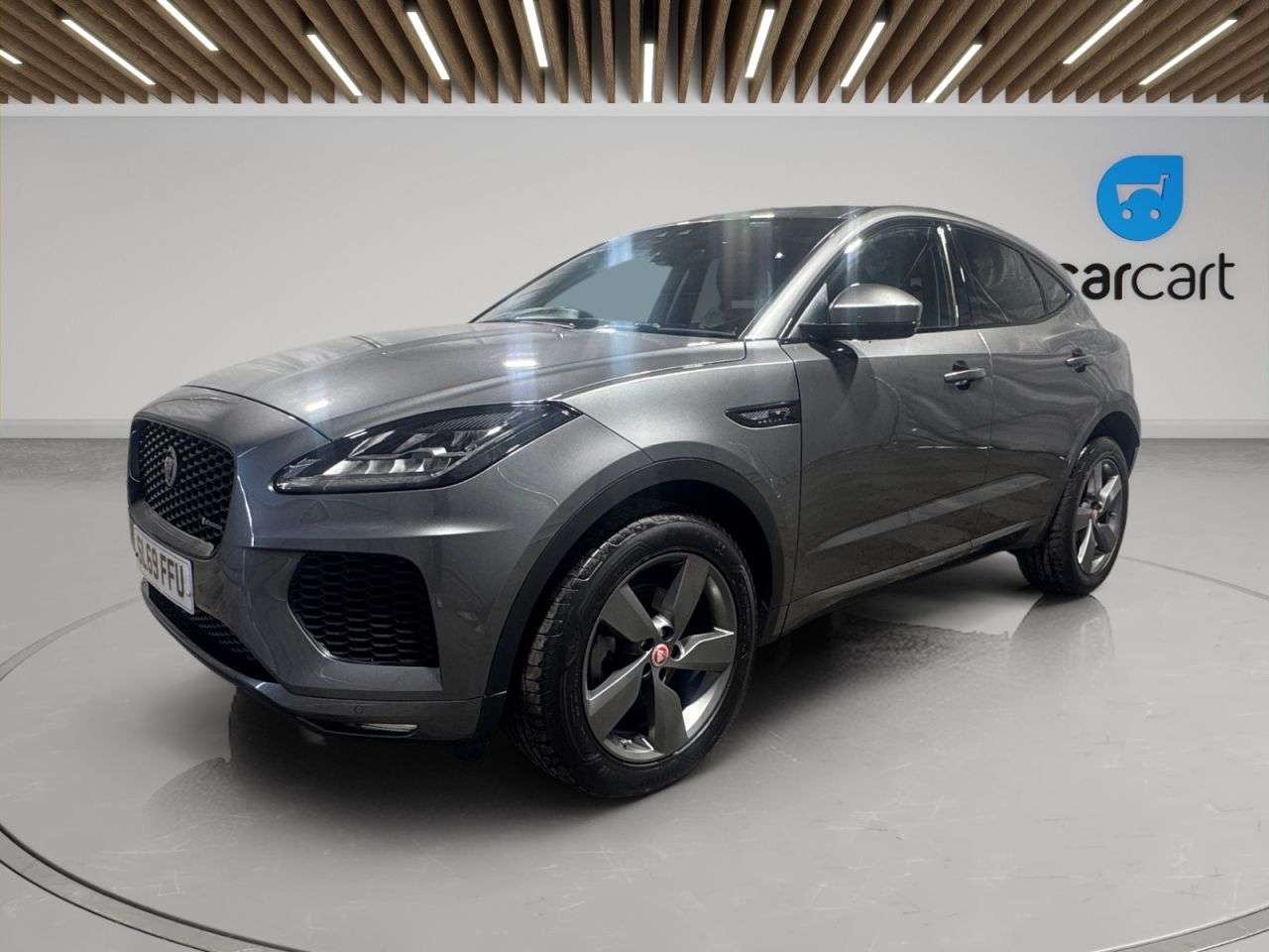 A 2019 JAGUAR E-PACE 2.0 D150 Chequered Flag SUV 5dr Diesel Auto AWD Euro 6 (s/s) (150 ps) (Rate A 2019 JAGUAR E-PACE 2.0 D150 Chequered Flag SUV 5dr Diesel Auto AWD Euro 6 (s/s) (150 ps) (Rate