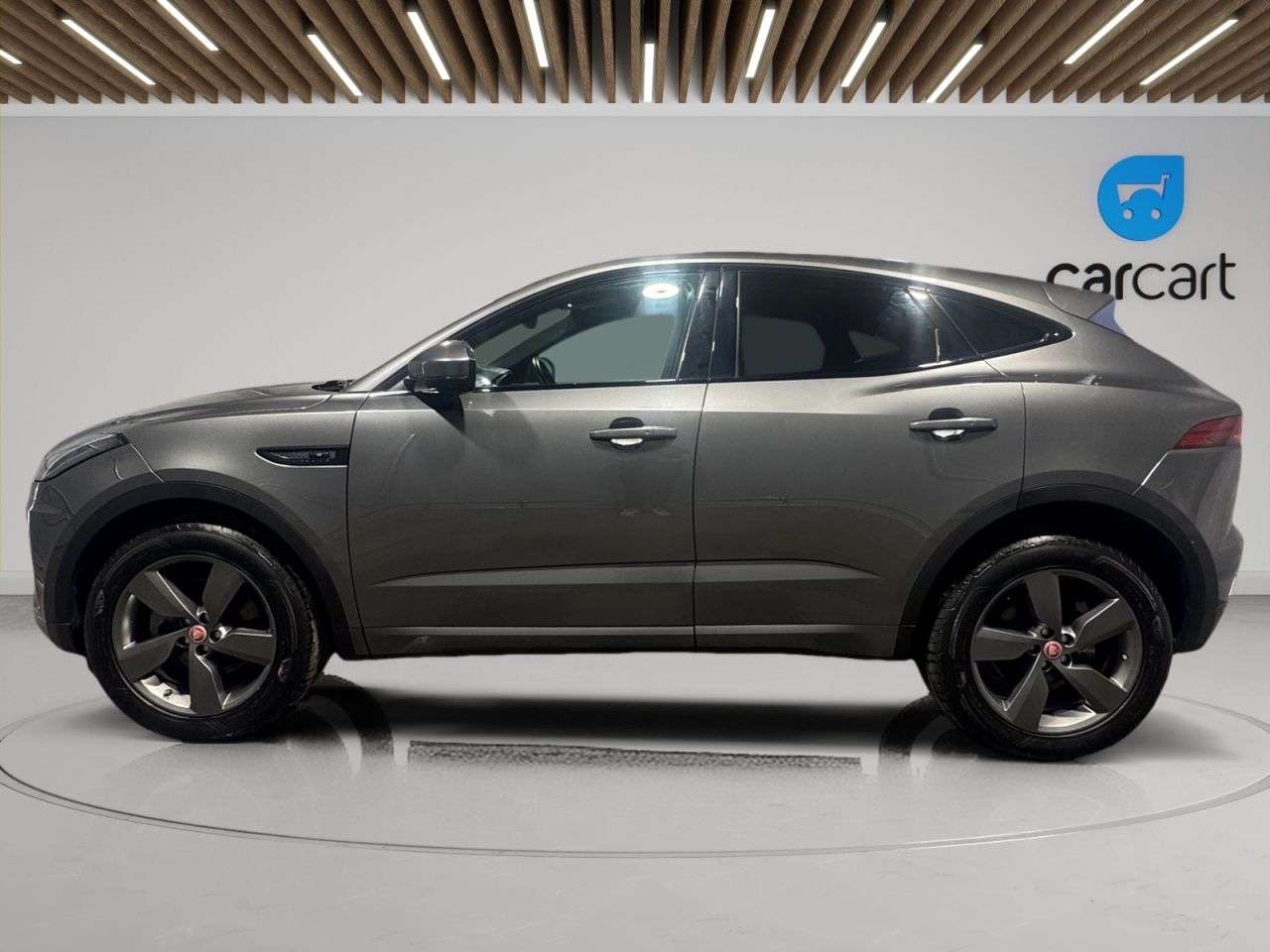 A 2019 JAGUAR E-PACE 2.0 D150 Chequered Flag SUV 5dr Diesel Auto AWD Euro 6 (s/s) (150 ps) (Rate A 2019 JAGUAR E-PACE 2.0 D150 Chequered Flag SUV 5dr Diesel Auto AWD Euro 6 (s/s) (150 ps) (Rate