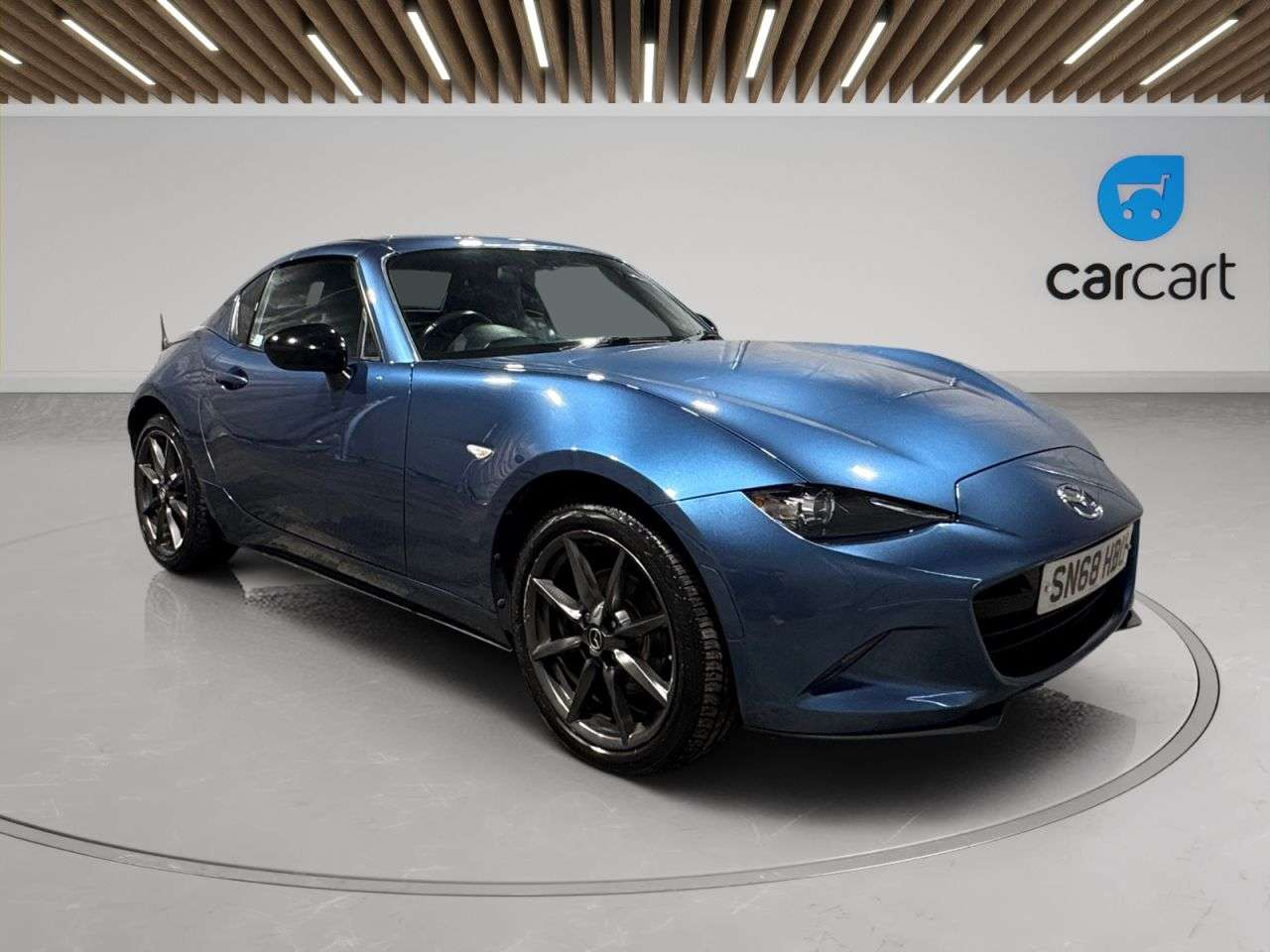 A 2018 MAZDA MX-5 RF 2.0 SKYACTIV-G Sport Black Convertible 2dr Petrol Manual Euro 6 (160 ps) (R A 2018 MAZDA MX-5 RF 2.0 SKYACTIV-G Sport Black Convertible 2dr Petrol Manual Euro 6 (160 ps) (R
