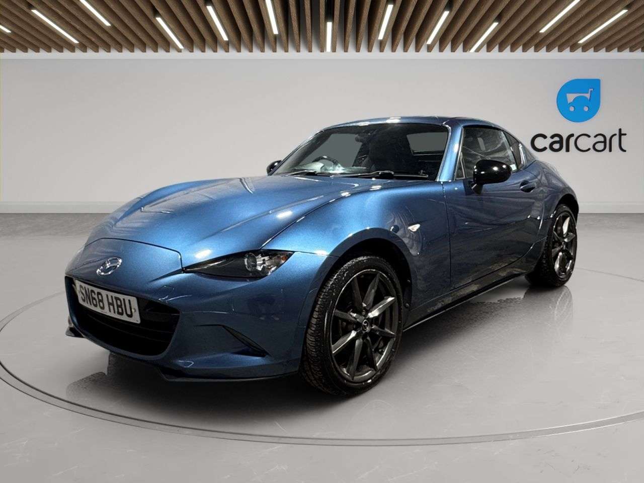 A 2018 MAZDA MX-5 RF 2.0 SKYACTIV-G Sport Black Convertible 2dr Petrol Manual Euro 6 (160 ps) (R A 2018 MAZDA MX-5 RF 2.0 SKYACTIV-G Sport Black Convertible 2dr Petrol Manual Euro 6 (160 ps) (R