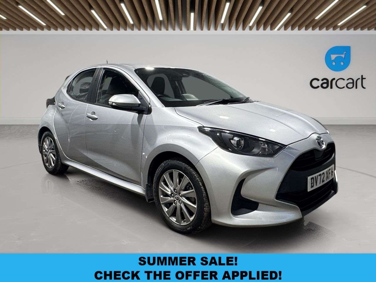 A 2022 TOYOTA YARIS 1.5 VVT-h Icon Hatchback 5dr Petrol Hybrid E-CVT Euro 6 (s/s) (116 ps) (Rat A 2022 TOYOTA YARIS 1.5 VVT-h Icon Hatchback 5dr Petrol Hybrid E-CVT Euro 6 (s/s) (116 ps) (Rat