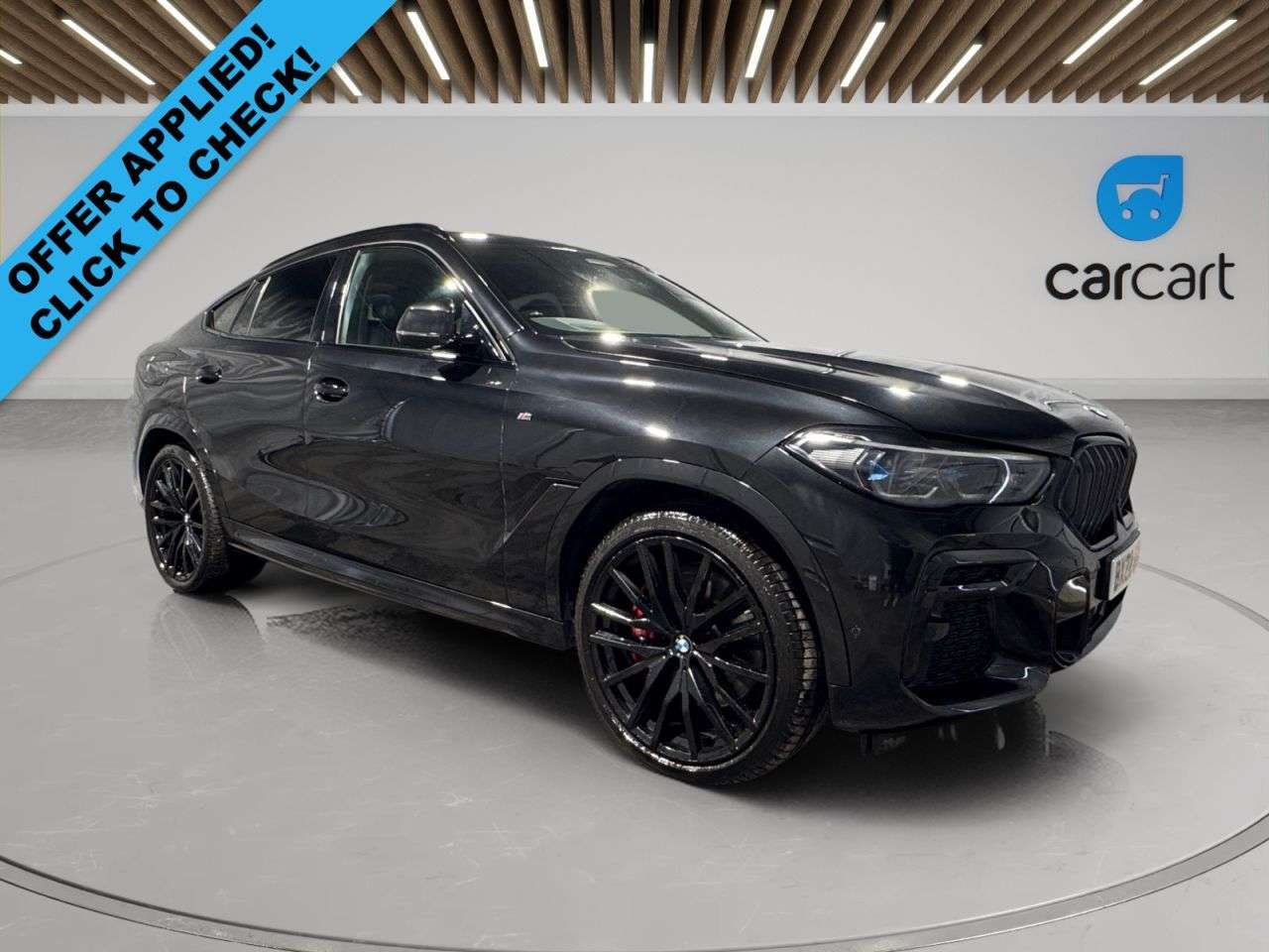 A 2022 BMW X6 3.0 40d MHT M Sport SUV 5dr Diesel Hybrid Auto xDrive Euro 6 (s/s) (340 ps) A 2022 BMW X6 3.0 40d MHT M Sport SUV 5dr Diesel Hybrid Auto xDrive Euro 6 (s/s) (340 ps)