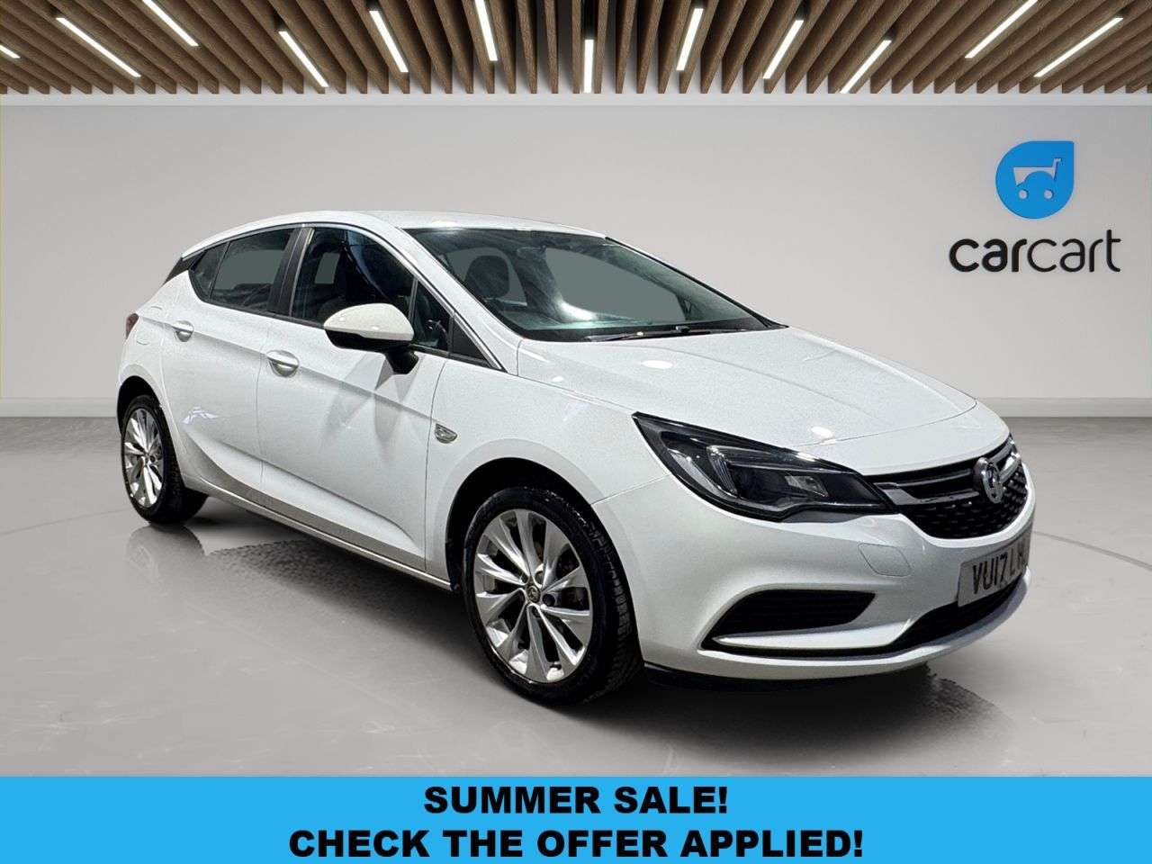 A 2017 VAUXHALL ASTRA 1.4i Tech Line Hatchback 5dr Petrol Manual Euro 6 (100 ps) (Rates starting A 2017 VAUXHALL ASTRA 1.4i Tech Line Hatchback 5dr Petrol Manual Euro 6 (100 ps) (Rates starting