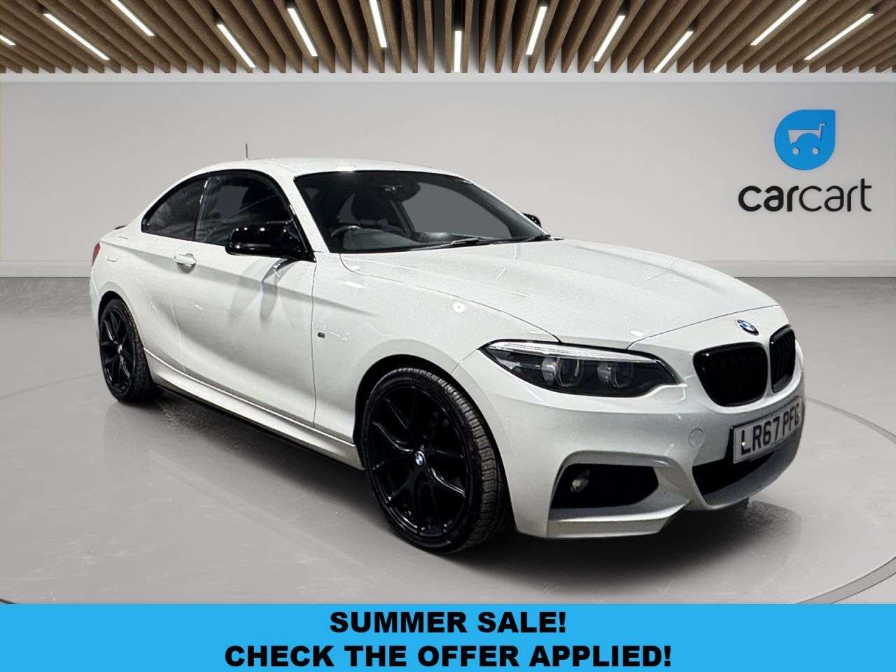 A 2017 BMW 2 SERIES 2.0 218d M Sport Coupe 2dr Diesel Auto Euro 6 (s/s) (150 ps) (Rates startin A 2017 BMW 2 SERIES 2.0 218d M Sport Coupe 2dr Diesel Auto Euro 6 (s/s) (150 ps) (Rates startin