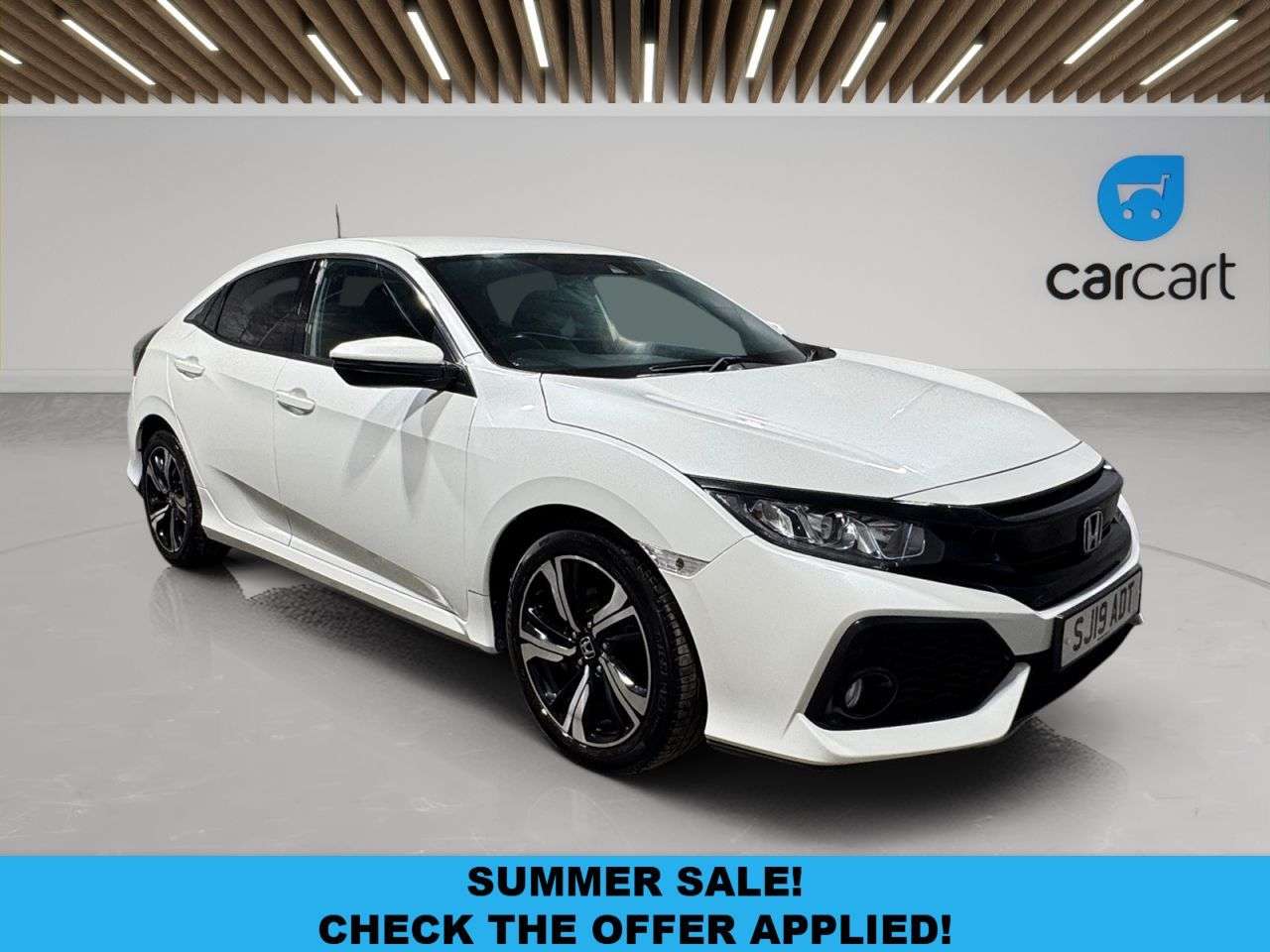 A 2019 HONDA CIVIC 1.0 VTEC Turbo SR Hatchback 5dr Petrol Manual Euro 6 (s/s) (126 ps) (Rates A 2019 HONDA CIVIC 1.0 VTEC Turbo SR Hatchback 5dr Petrol Manual Euro 6 (s/s) (126 ps) (Rates