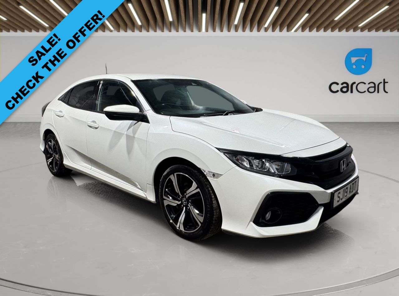 A 2019 HONDA CIVIC 1.0 VTEC Turbo SR Hatchback 5dr Petrol Manual Euro 6 (s/s) (126 ps) (Rates A 2019 HONDA CIVIC 1.0 VTEC Turbo SR Hatchback 5dr Petrol Manual Euro 6 (s/s) (126 ps) (Rates