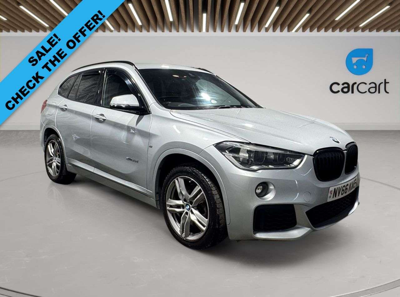 A 2016 BMW X1 2.0 25d M Sport SUV 5dr Diesel Auto xDrive Euro 6 (s/s) (231 ps) (Rates sta A 2016 BMW X1 2.0 25d M Sport SUV 5dr Diesel Auto xDrive Euro 6 (s/s) (231 ps) (Rates sta