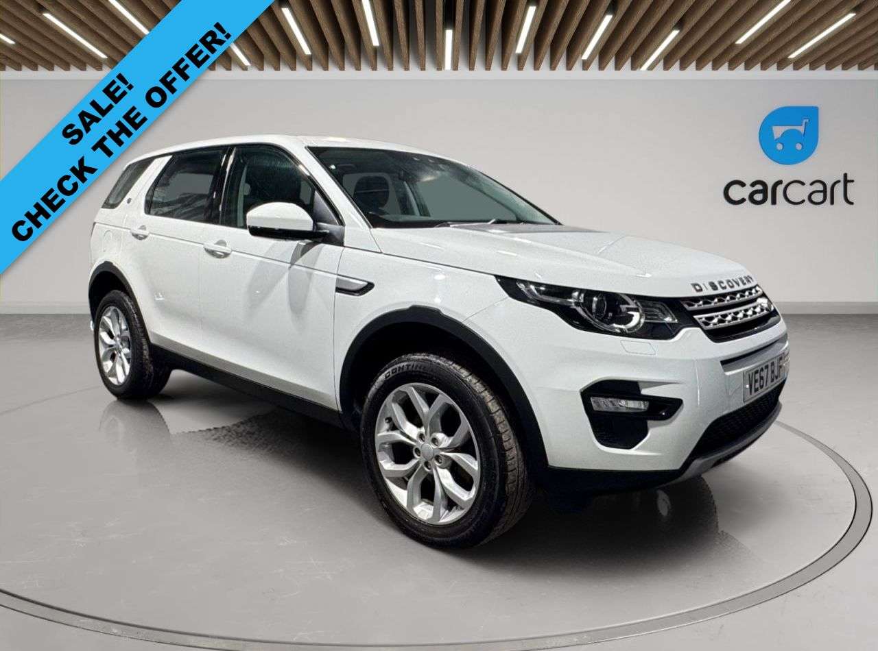 A 2017 LAND ROVER DISCOVERY SPORT 2.0 TD4 HSE SUV 5dr Diesel Auto 4WD Euro 6 (s/s) (180 ps) (Rates starting a A 2017 LAND ROVER DISCOVERY SPORT 2.0 TD4 HSE SUV 5dr Diesel Auto 4WD Euro 6 (s/s) (180 ps) (Rates starting a