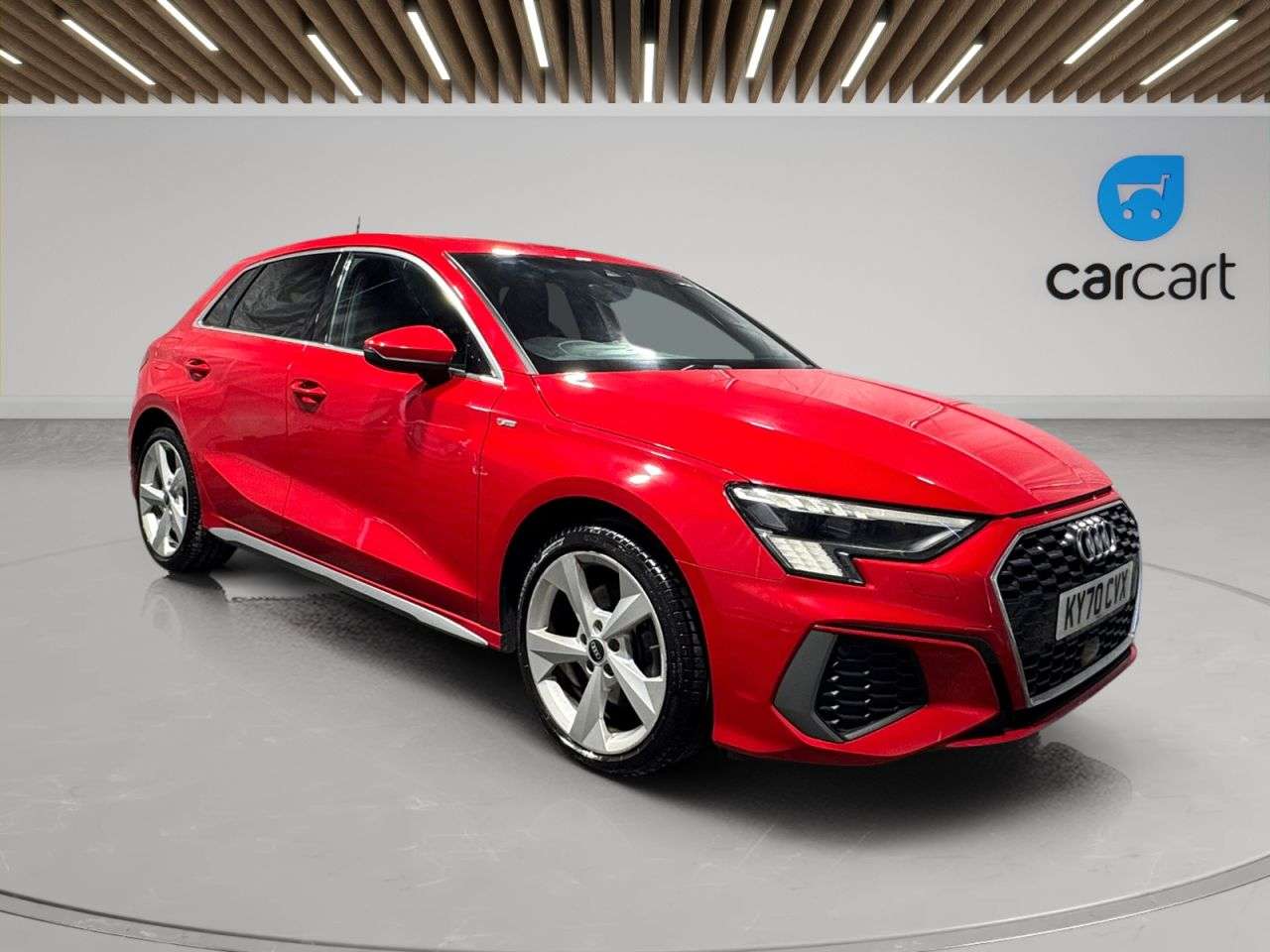 A 2020 AUDI A3 1.4 TFSIe 40 S line Sportback 5dr Petrol Plug-in Hybrid S Tronic Euro 6 (s/ A 2020 AUDI A3 1.4 TFSIe 40 S line Sportback 5dr Petrol Plug-in Hybrid S Tronic Euro 6 (s/