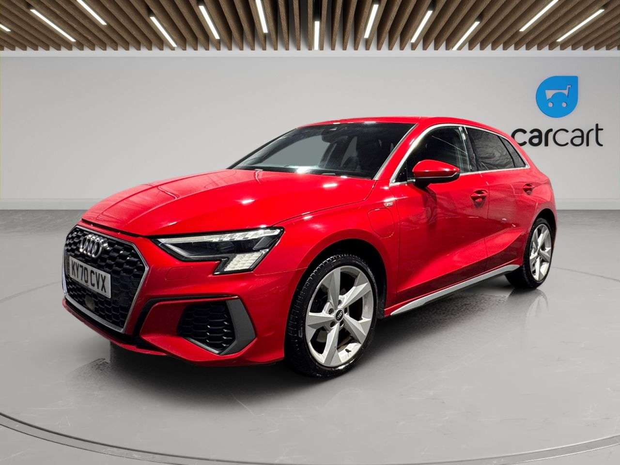 A 2020 AUDI A3 1.4 TFSIe 40 S line Sportback 5dr Petrol Plug-in Hybrid S Tronic Euro 6 (s/ A 2020 AUDI A3 1.4 TFSIe 40 S line Sportback 5dr Petrol Plug-in Hybrid S Tronic Euro 6 (s/