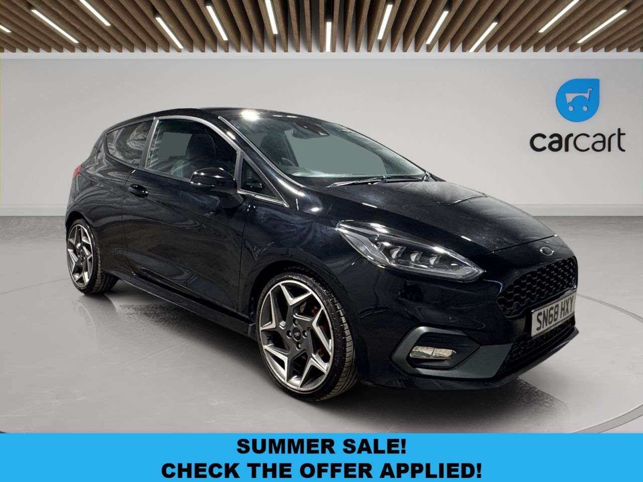 A 2019 FORD FIESTA 1.5T EcoBoost ST-2 Hatchback 3dr Petrol Manual Euro 6 (s/s) (200 ps) (Rates A 2019 FORD FIESTA 1.5T EcoBoost ST-2 Hatchback 3dr Petrol Manual Euro 6 (s/s) (200 ps) (Rates