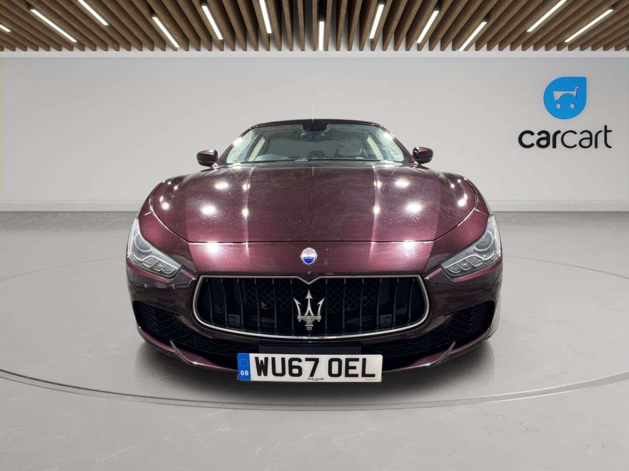 A 2018 MASERATI GHIBLI 3.0D V6 Saloon 4dr Diesel ZF Euro 5 (s/s) (275 ps) (Rates starting as low a A 2018 MASERATI GHIBLI 3.0D V6 Saloon 4dr Diesel ZF Euro 5 (s/s) (275 ps) (Rates starting as low a