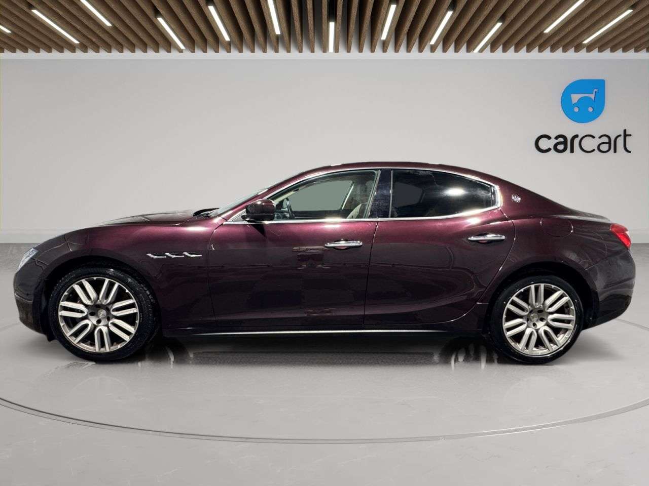 A 2018 MASERATI GHIBLI 3.0D V6 Saloon 4dr Diesel ZF Euro 5 (s/s) (275 ps) (Rates starting as low a A 2018 MASERATI GHIBLI 3.0D V6 Saloon 4dr Diesel ZF Euro 5 (s/s) (275 ps) (Rates starting as low a