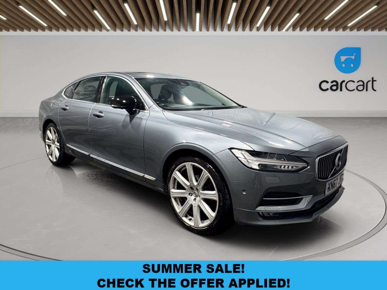 A 2017 VOLVO S90 2.0 D4 Inscription Pro Saloon 4dr Diesel Auto Euro 6 (s/s) (190 ps) (Rates A 2017 VOLVO S90 2.0 D4 Inscription Pro Saloon 4dr Diesel Auto Euro 6 (s/s) (190 ps) (Rates