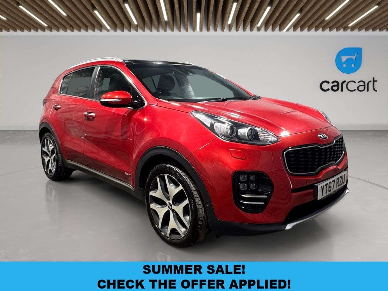 A 2017 KIA SPORTAGE 2.0 CRDi GT-Line S SUV 5dr Diesel Auto AWD Euro 6 (182 bhp) (Rates starting A 2017 KIA SPORTAGE 2.0 CRDi GT-Line S SUV 5dr Diesel Auto AWD Euro 6 (182 bhp) (Rates starting