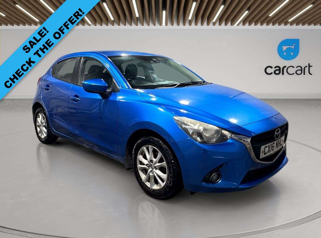 A 2016 MAZDA MAZDA2 1.5 SKYACTIV-G SE-L Hatchback 5dr Petrol Manual Euro 6 (s/s) (90 ps) (Rates A 2016 MAZDA MAZDA2 1.5 SKYACTIV-G SE-L Hatchback 5dr Petrol Manual Euro 6 (s/s) (90 ps) (Rates