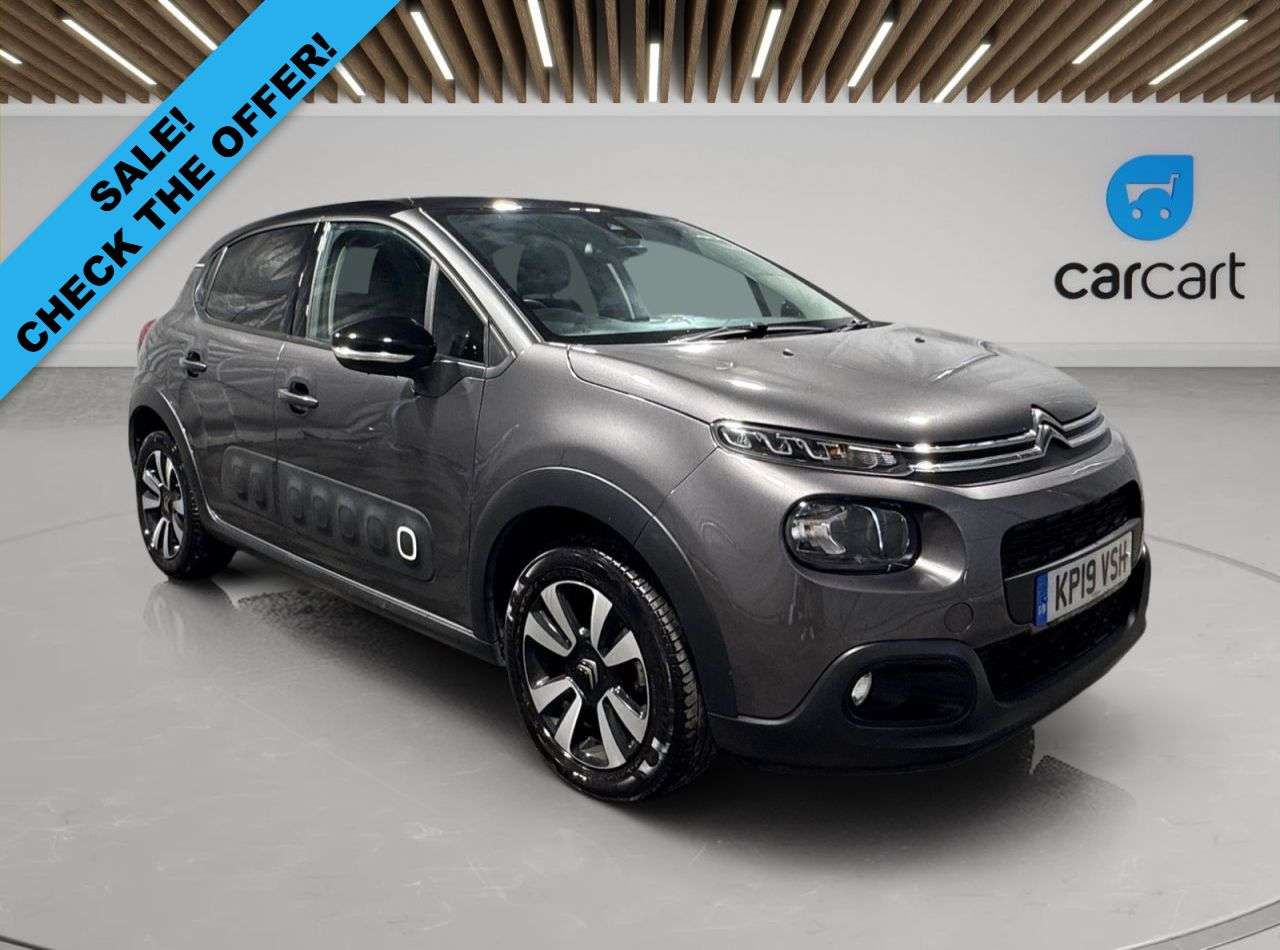 A 2019 CITROEN C3 1.2 PureTech Flair Hatchback 5dr Petrol Manual Euro 6 (s/s) (83 ps) (Rates A 2019 CITROEN C3 1.2 PureTech Flair Hatchback 5dr Petrol Manual Euro 6 (s/s) (83 ps) (Rates
