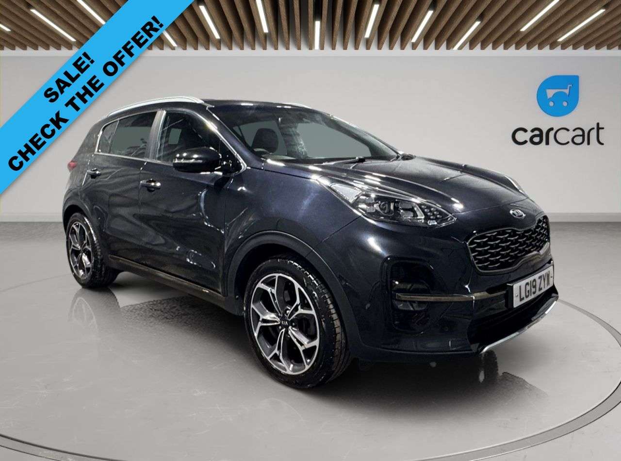 A 2019 KIA SPORTAGE 1.6 CRDi GT-Line SUV 5dr Diesel DCT Euro 6 (s/s) (134 bhp) (Rates starting A 2019 KIA SPORTAGE 1.6 CRDi GT-Line SUV 5dr Diesel DCT Euro 6 (s/s) (134 bhp) (Rates starting