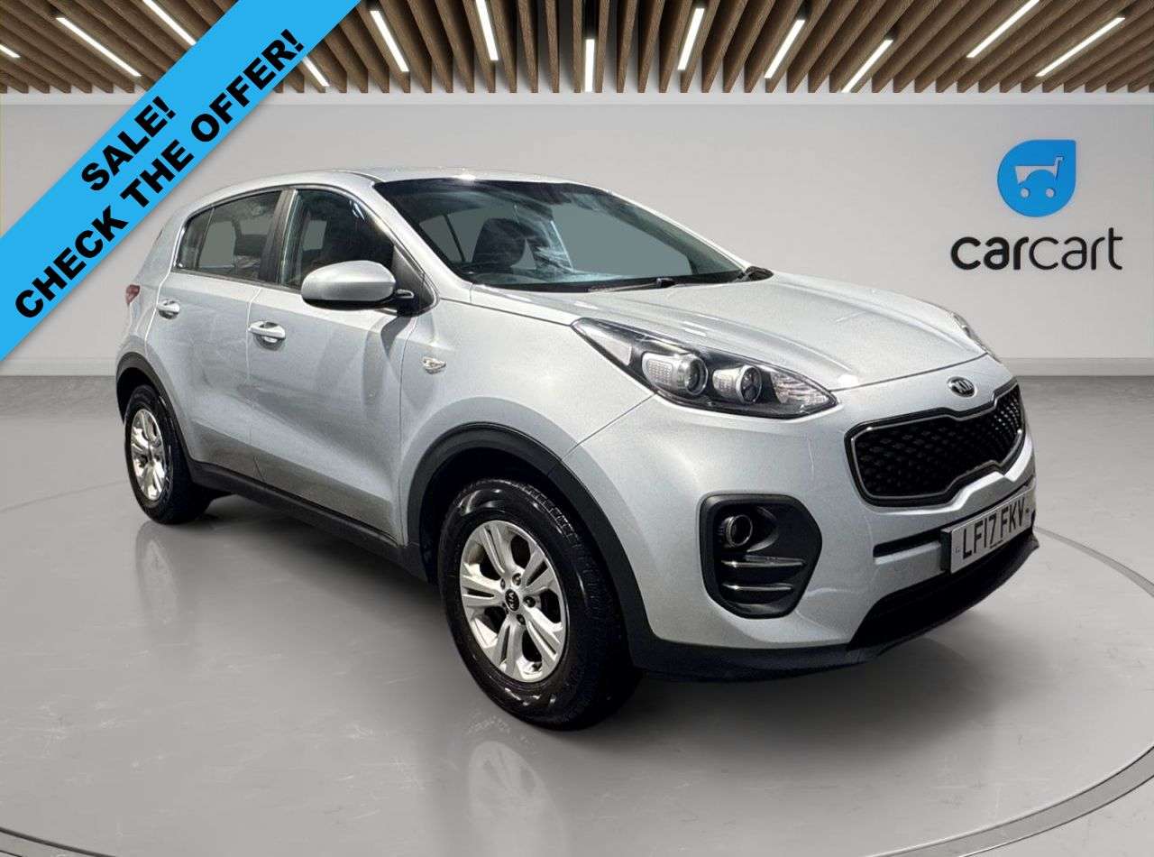A 2017 KIA SPORTAGE 1.7 CRDi 1 SUV 5dr Diesel Manual Euro 6 (s/s) (114 bhp) (Rates starting as A 2017 KIA SPORTAGE 1.7 CRDi 1 SUV 5dr Diesel Manual Euro 6 (s/s) (114 bhp) (Rates starting as