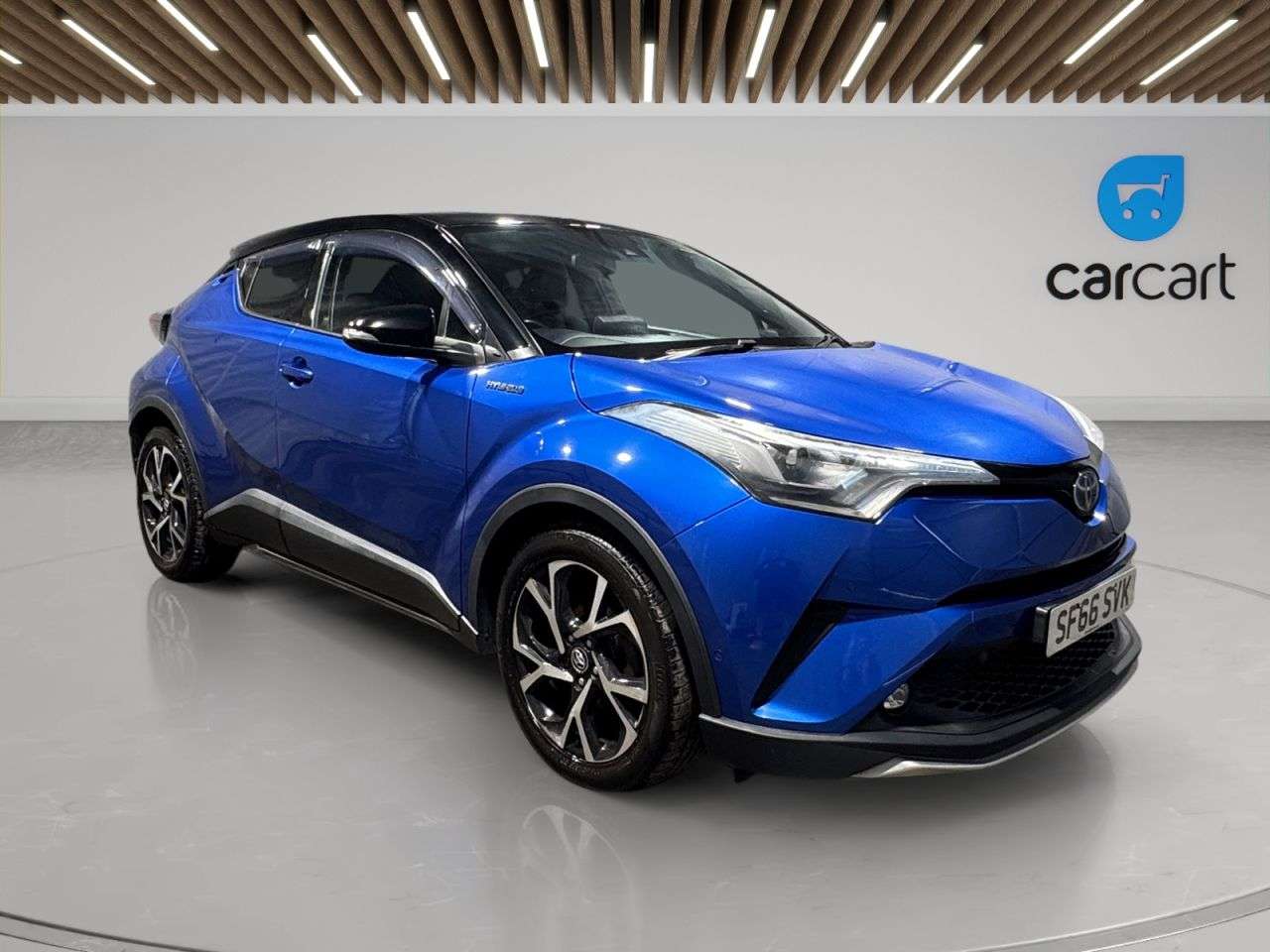 A 2017 TOYOTA C-HR 1.8 VVT-h Dynamic SUV 5dr Petrol Hybrid CVT Euro 6 (s/s) (122 ps) (Rates st A 2017 TOYOTA C-HR 1.8 VVT-h Dynamic SUV 5dr Petrol Hybrid CVT Euro 6 (s/s) (122 ps) (Rates st