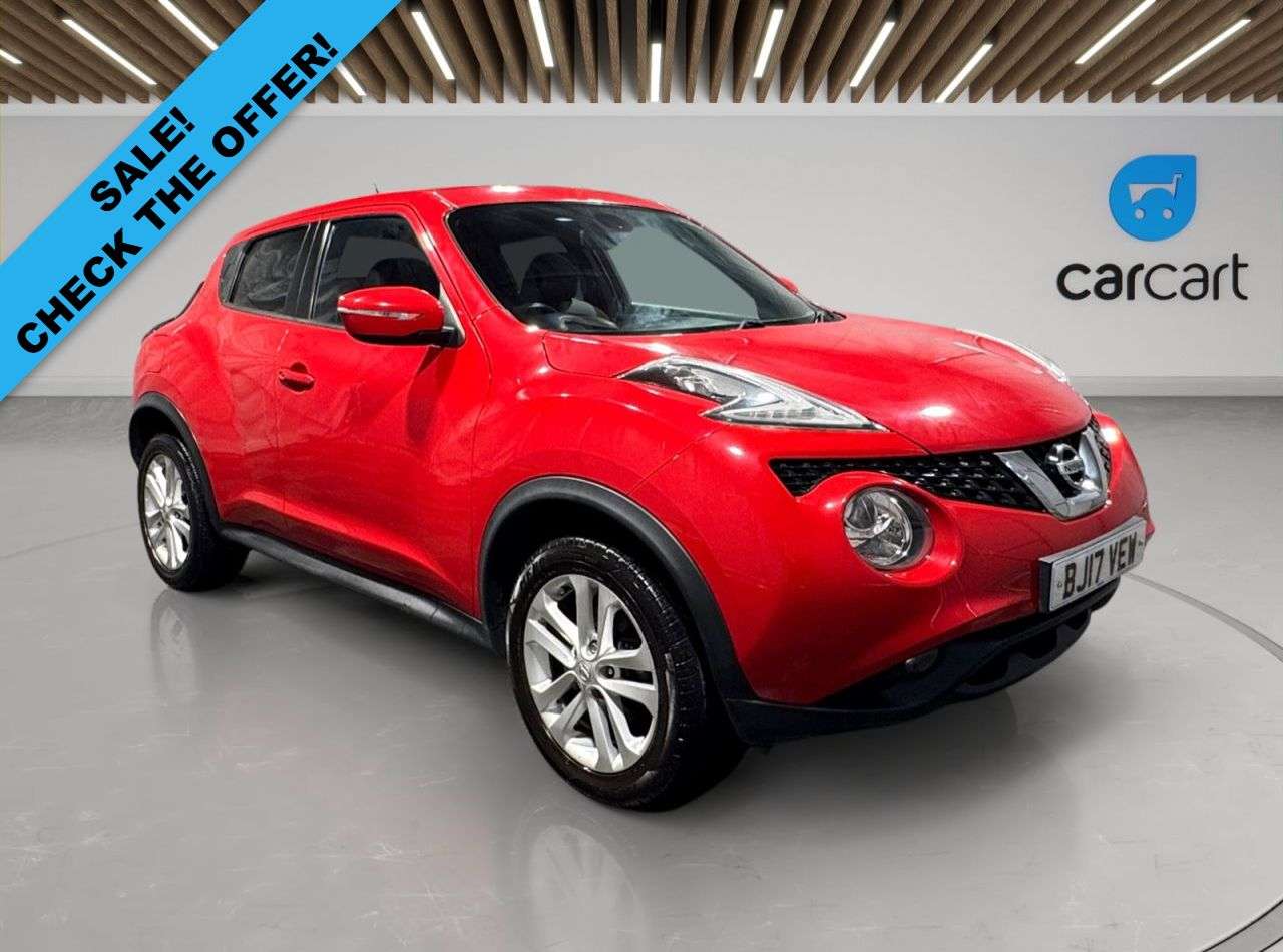 A 2017 NISSAN JUKE 1.2 DIG-T N-Connecta SUV 5dr Petrol Manual Euro 6 (s/s) (115 ps) (Rates sta A 2017 NISSAN JUKE 1.2 DIG-T N-Connecta SUV 5dr Petrol Manual Euro 6 (s/s) (115 ps) (Rates sta