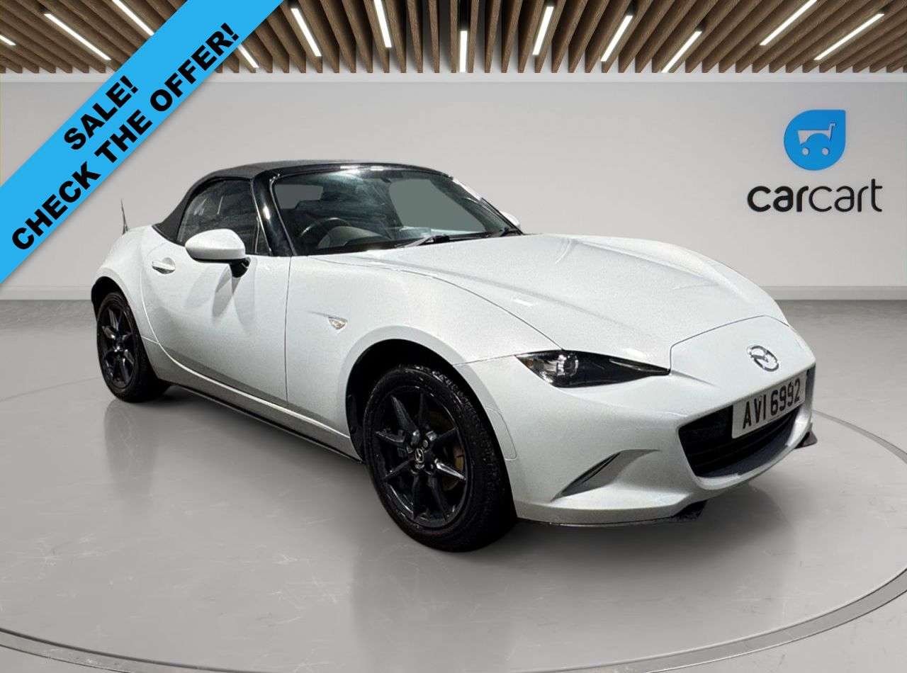 A 2016 MAZDA MX-5 1.5 SKYACTIV-G SE-L Nav Convertible 2dr Petrol Manual Euro 6 (131 ps) (Rate A 2016 MAZDA MX-5 1.5 SKYACTIV-G SE-L Nav Convertible 2dr Petrol Manual Euro 6 (131 ps) (Rate