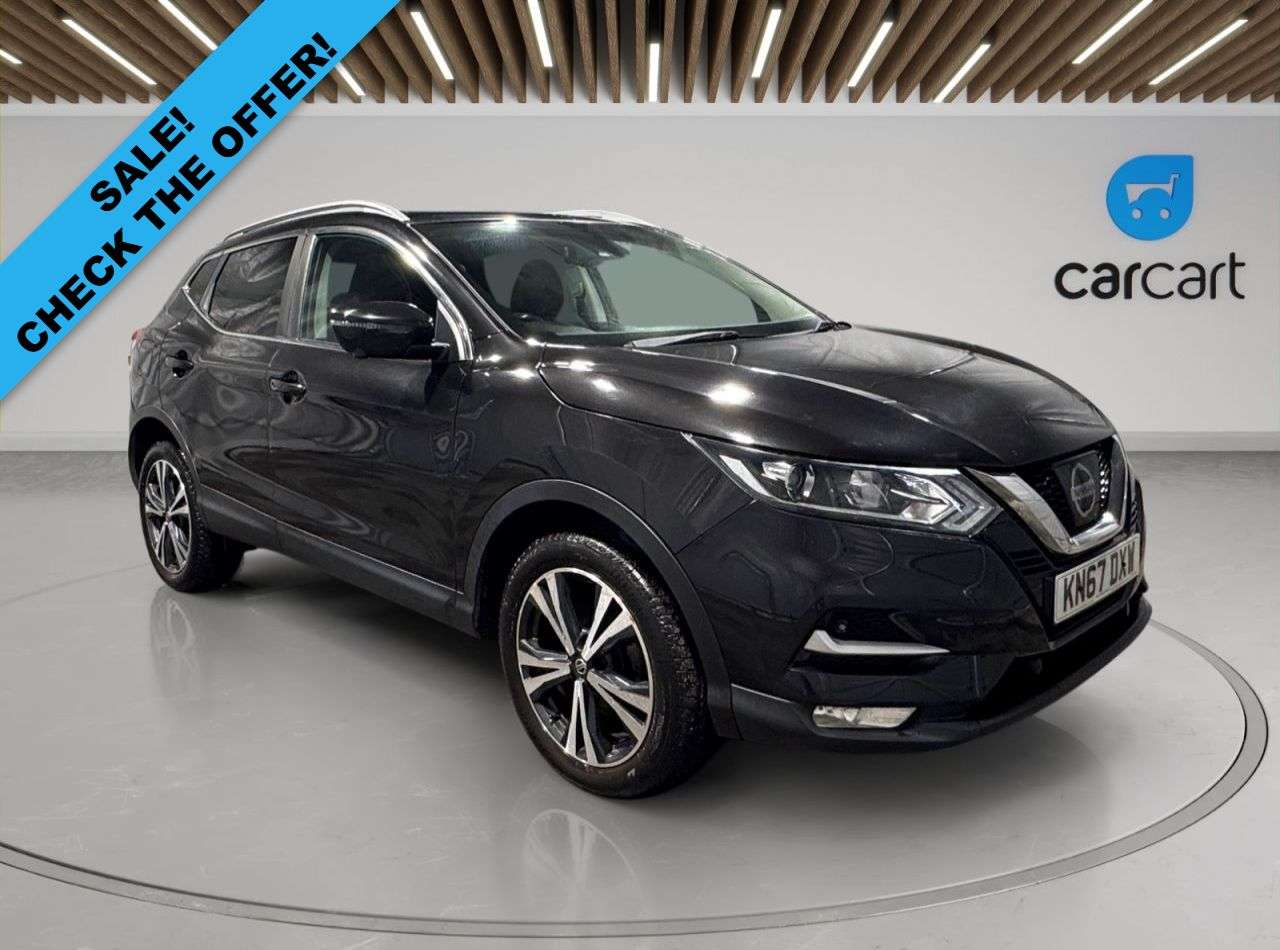 A 2017 NISSAN QASHQAI 1.6 dCi N-Connecta SUV 5dr Diesel Manual Euro 6 (s/s) (130 ps) (Rates start A 2017 NISSAN QASHQAI 1.6 dCi N-Connecta SUV 5dr Diesel Manual Euro 6 (s/s) (130 ps) (Rates start