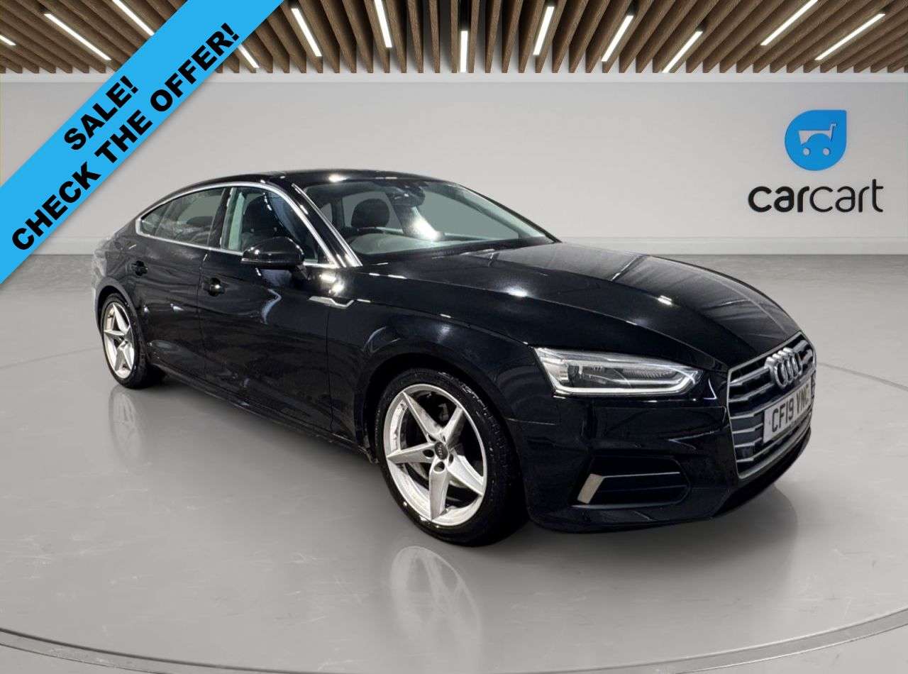 A 2019 AUDI A5 2.0 TDI 35 Sport Sportback 5dr Diesel S Tronic Euro 6 (s/s) (150 ps) (Rates A 2019 AUDI A5 2.0 TDI 35 Sport Sportback 5dr Diesel S Tronic Euro 6 (s/s) (150 ps) (Rates